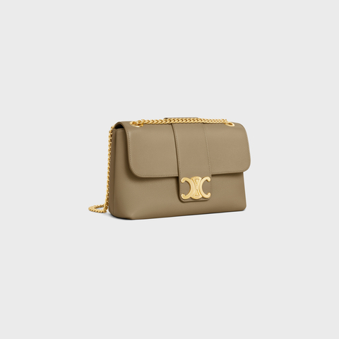 MEDIUM CELINE VICTOIRE BAG IN SUPPLE CALFSKIN BROWN SEPIA