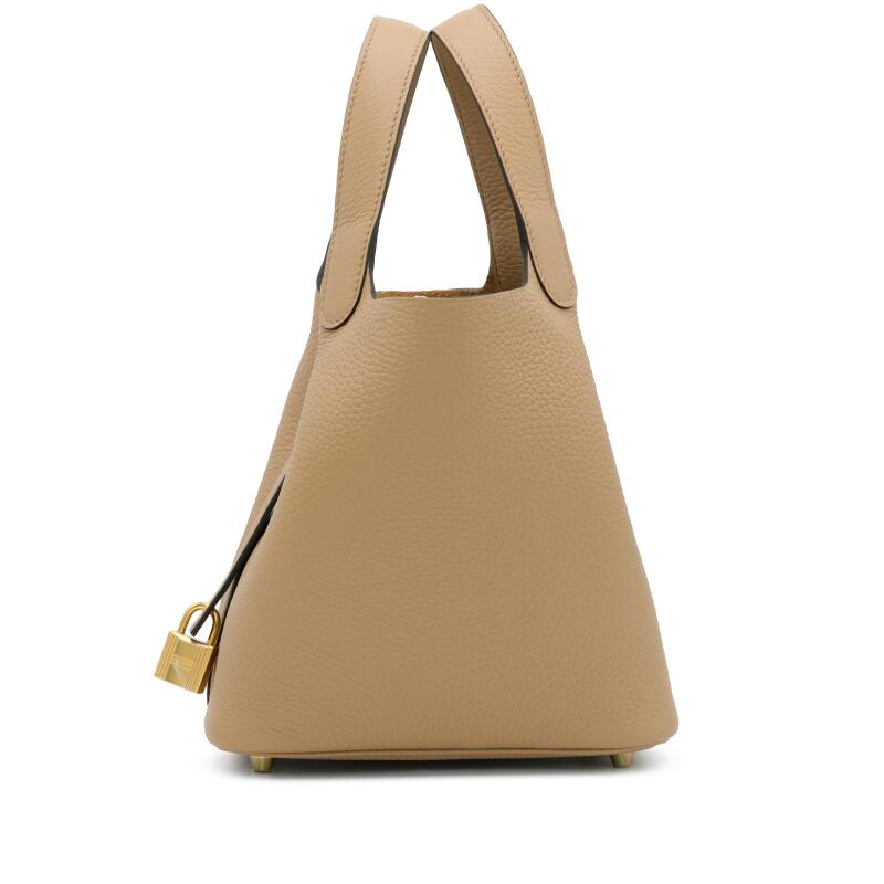 Hermes Chai Clemence Picotin Lock 18 Gold Hardware