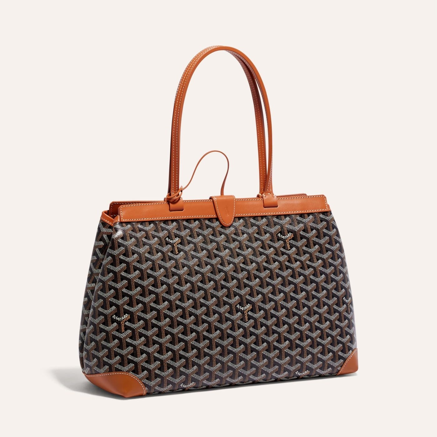Goyard Bellechasse Biaude PM Bag Black and Brown