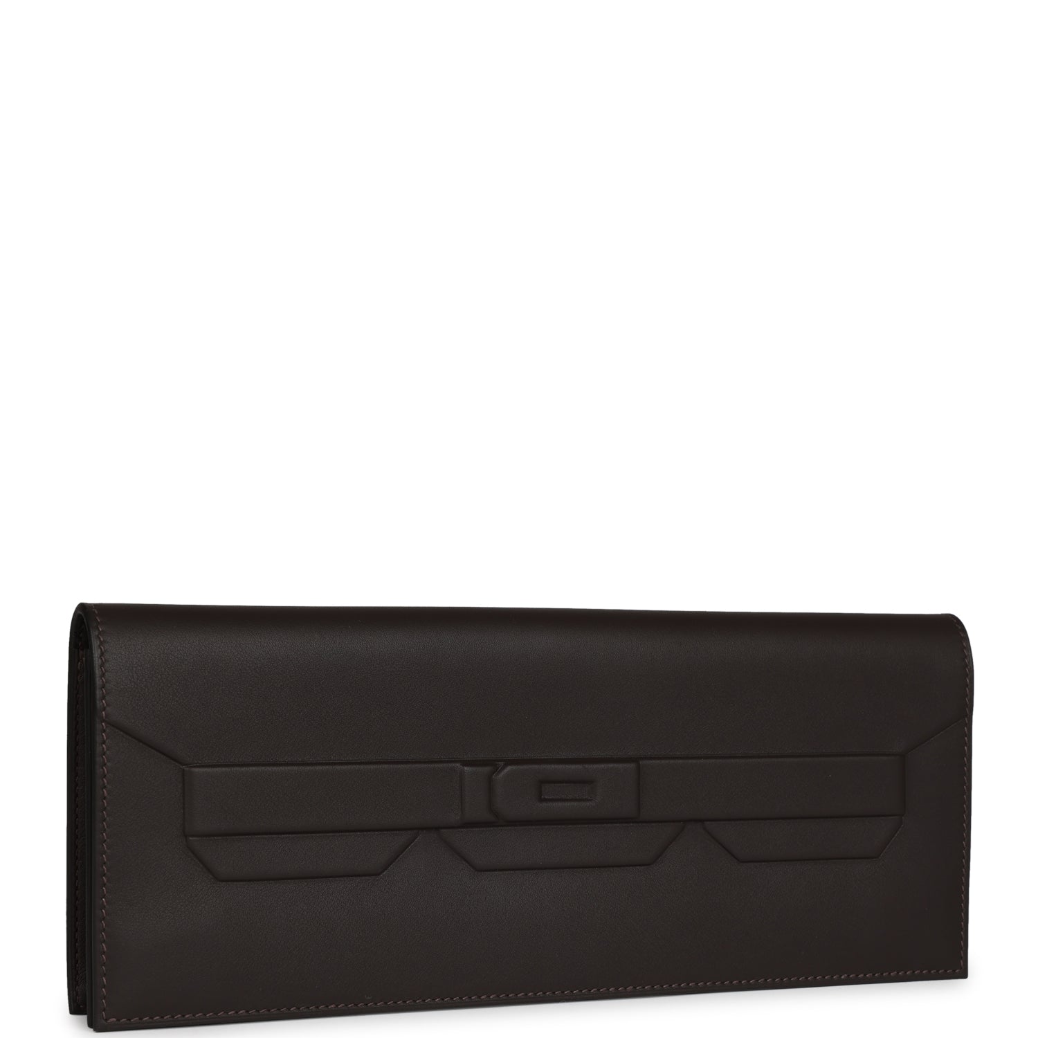 Hermes Shadow Kelly Cut Ebene Swift Calfskin