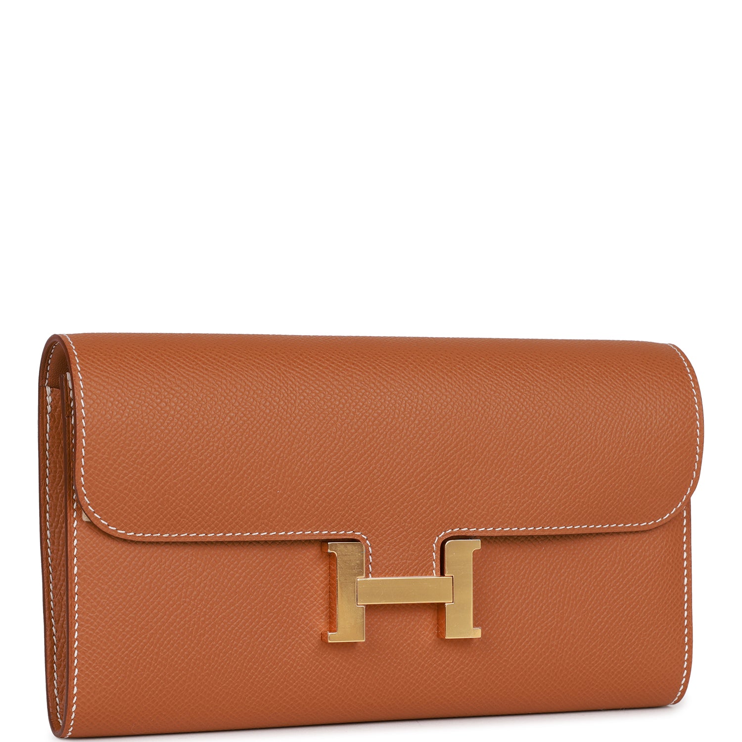 Hermes Constance Wallet To Go Gold Epsom Gold Hardware