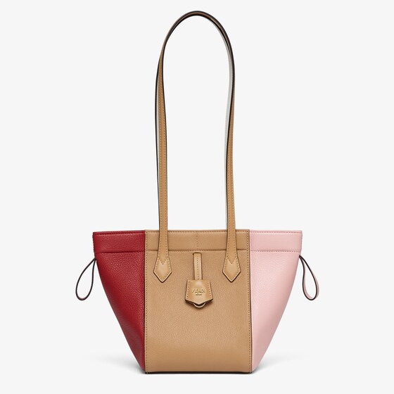 Fendi Origami Mini Multicolour Leather Mini Bag That Can Be Transformed