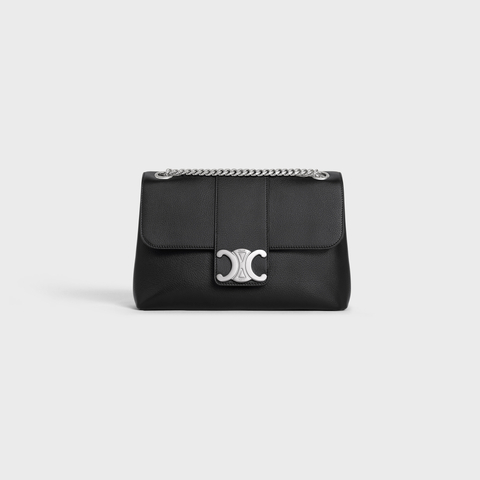 MEDIUM CELINE VICTOIRE BAG IN SUPPLE CALFSKIN BLACK