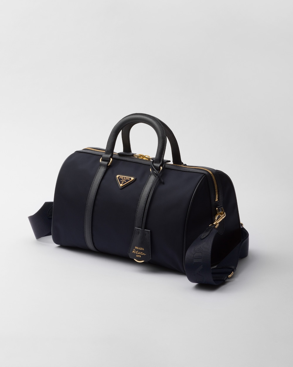 Prada Re-Edition 1978 Medium Re-Nylon and Saffiano Leather Top-Handle Bag