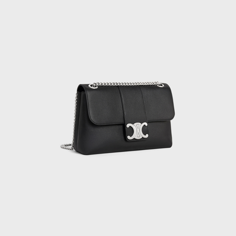 MEDIUM CELINE VICTOIRE BAG IN SUPPLE CALFSKIN BLACK