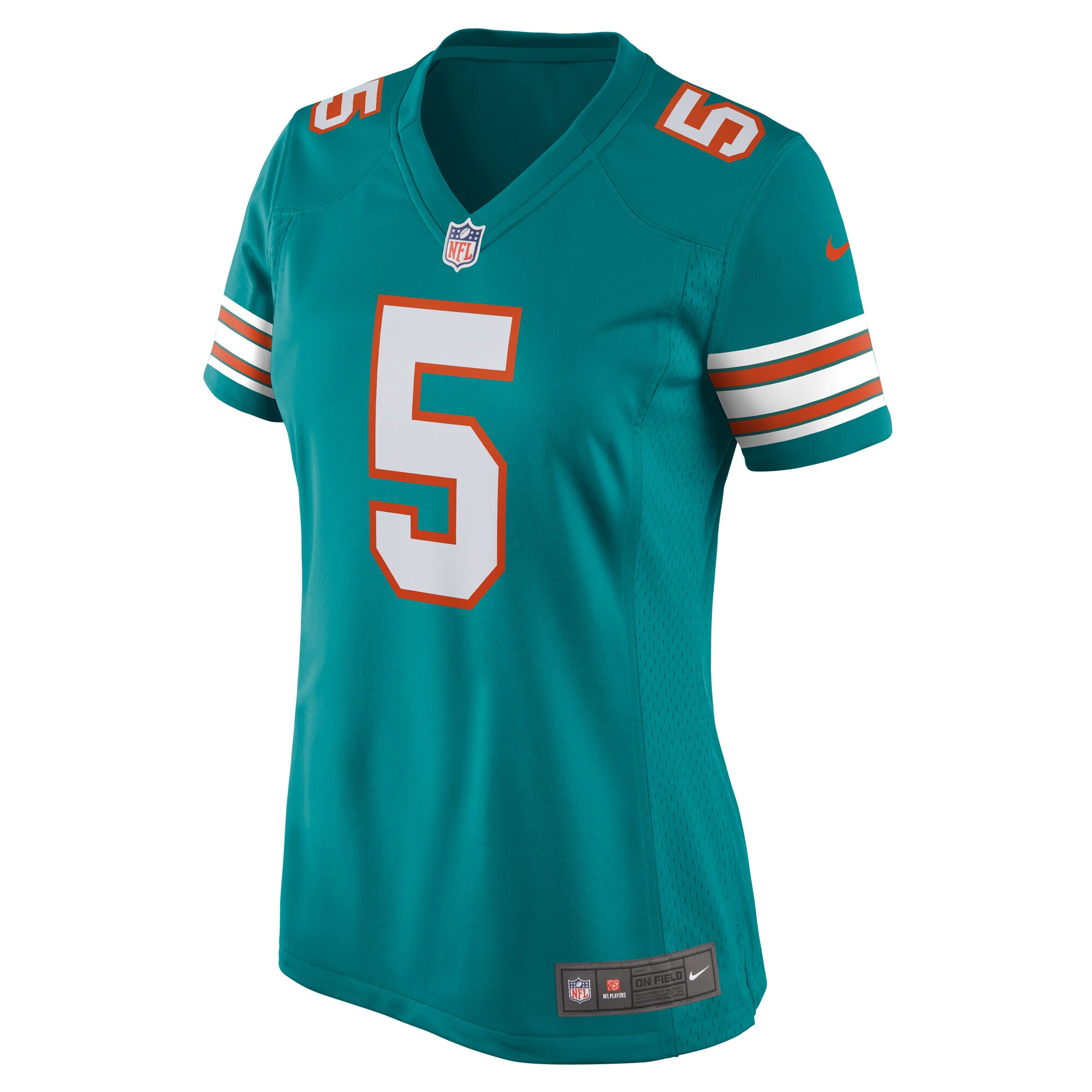 Jalen Ramsey Miami Dolphins  Women's Alternate Game Jersey - Aqua