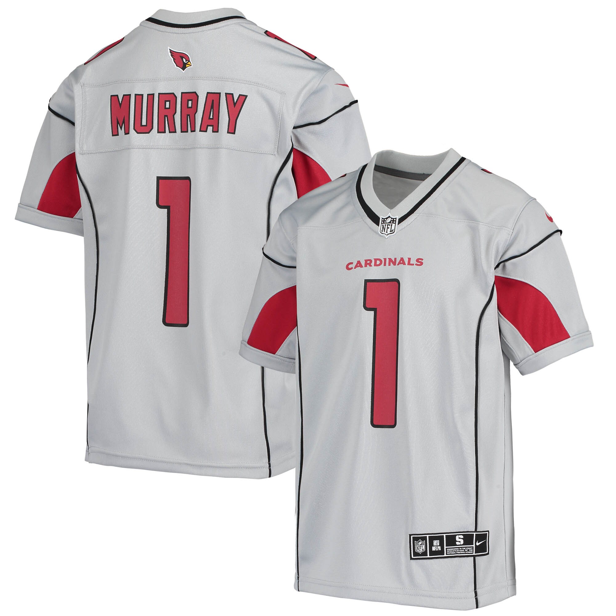 Kyler Murray Arizona Cardinals  Youth Inverted Team Game Jersey - Silver