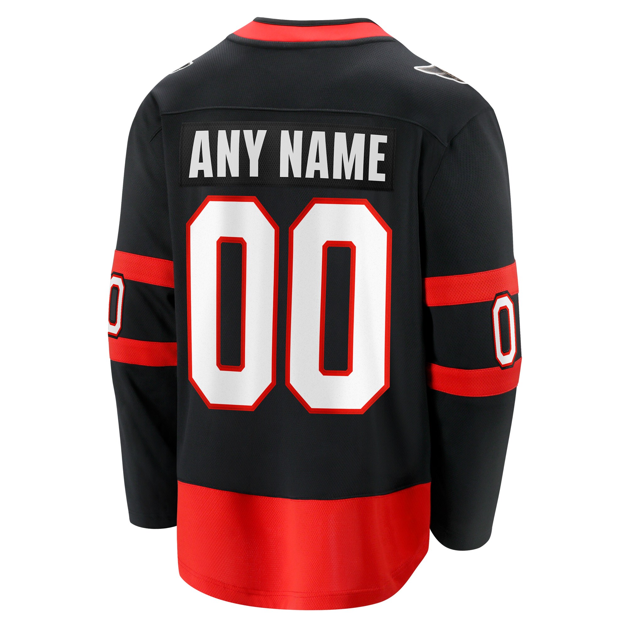 Ottawa Senators Fanatics Home Custom Breakaway Jersey - Black