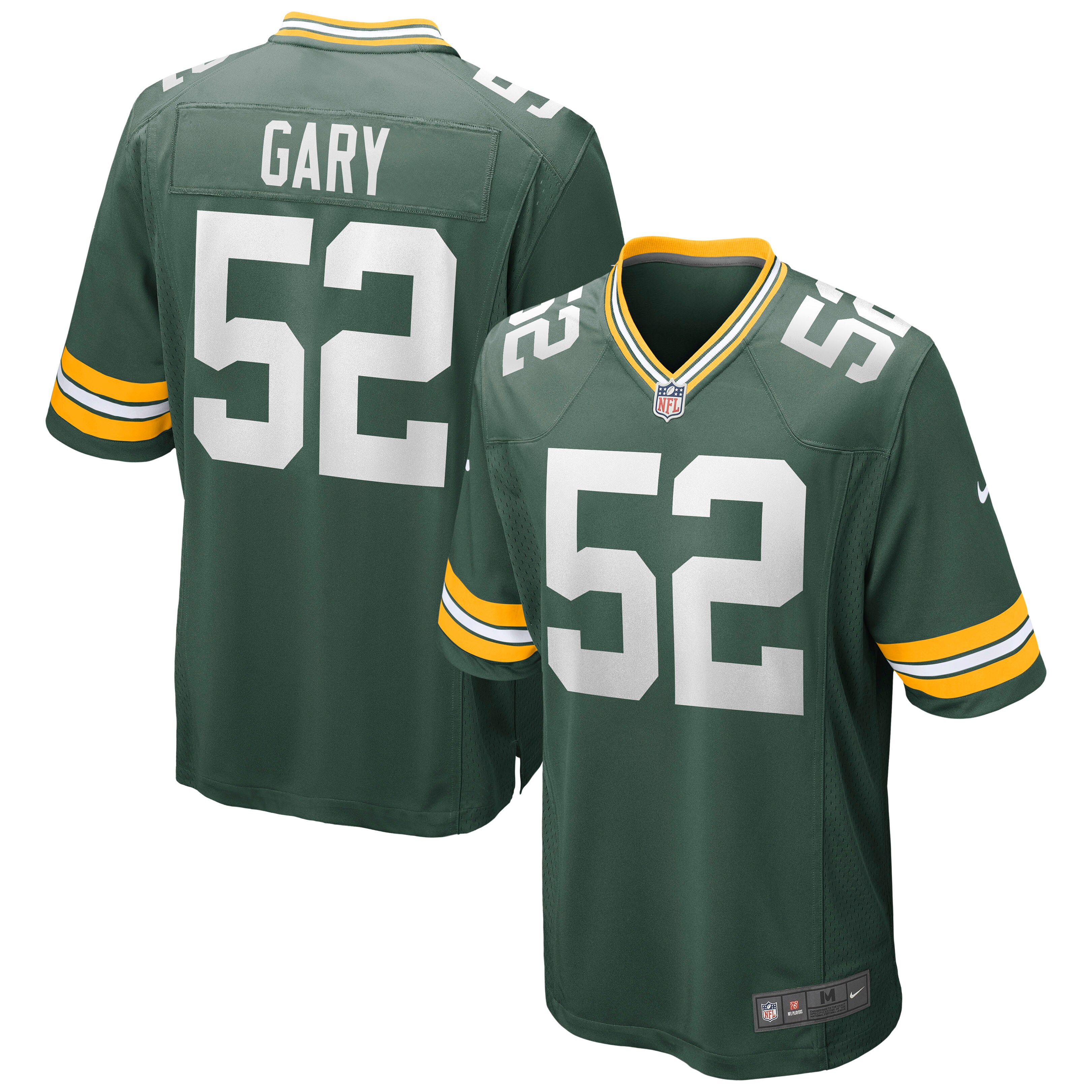 Rashan Gary Green Bay Packers  Game Jersey - Green