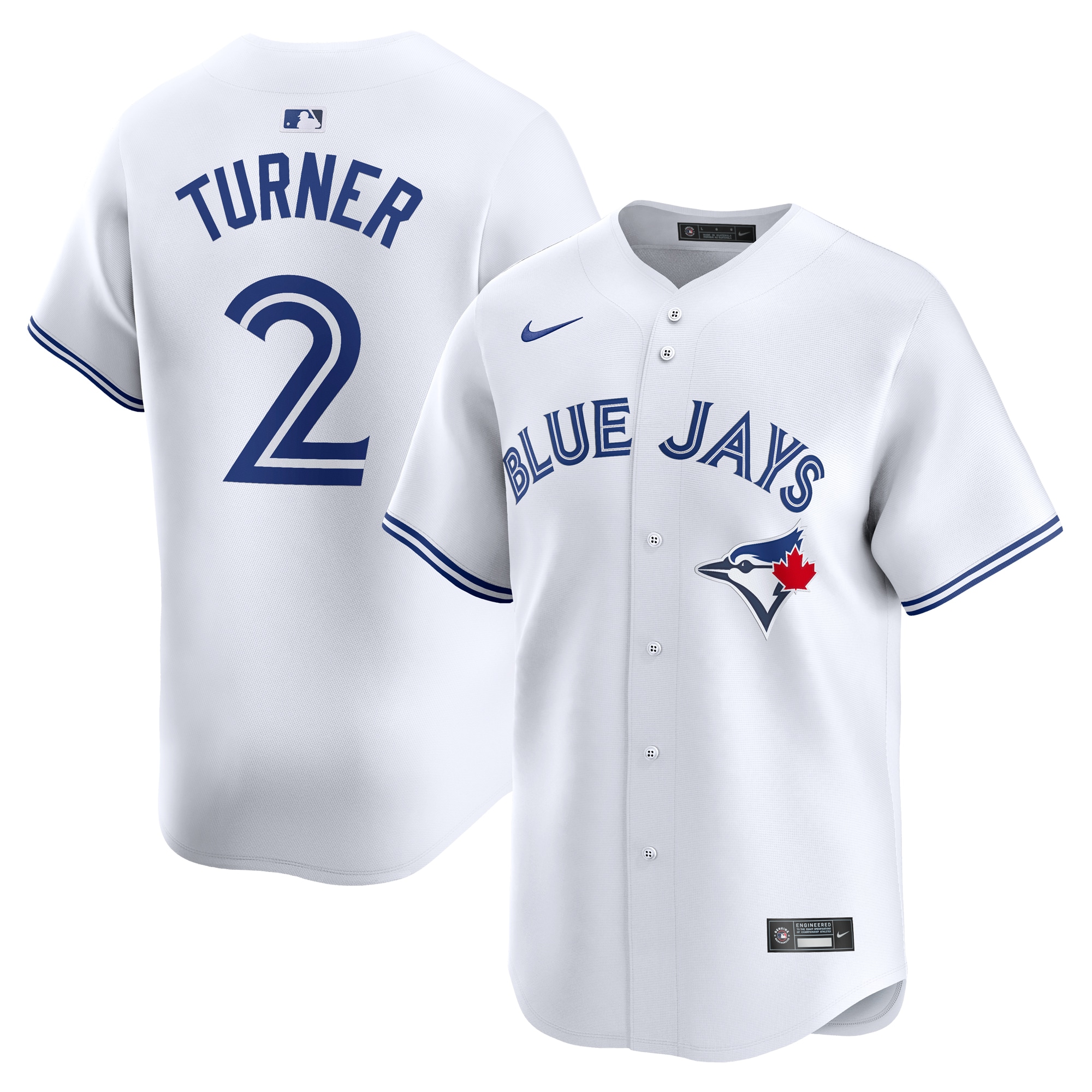 Justin Turner Toronto Blue Jays  Home Limited Player Jersey\u00c2\u00a0\u00e2\u20ac\u201c White