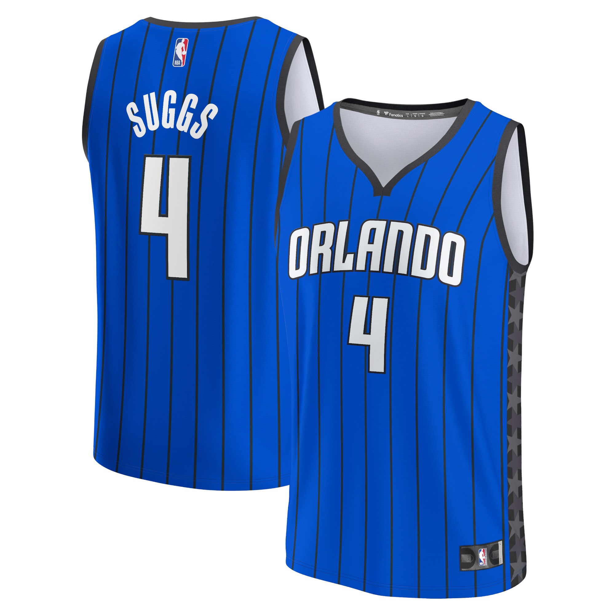 Jalen Suggs Orlando Magic Fanatics Fast Break Replica Player Jersey - Statement Edition - Blue