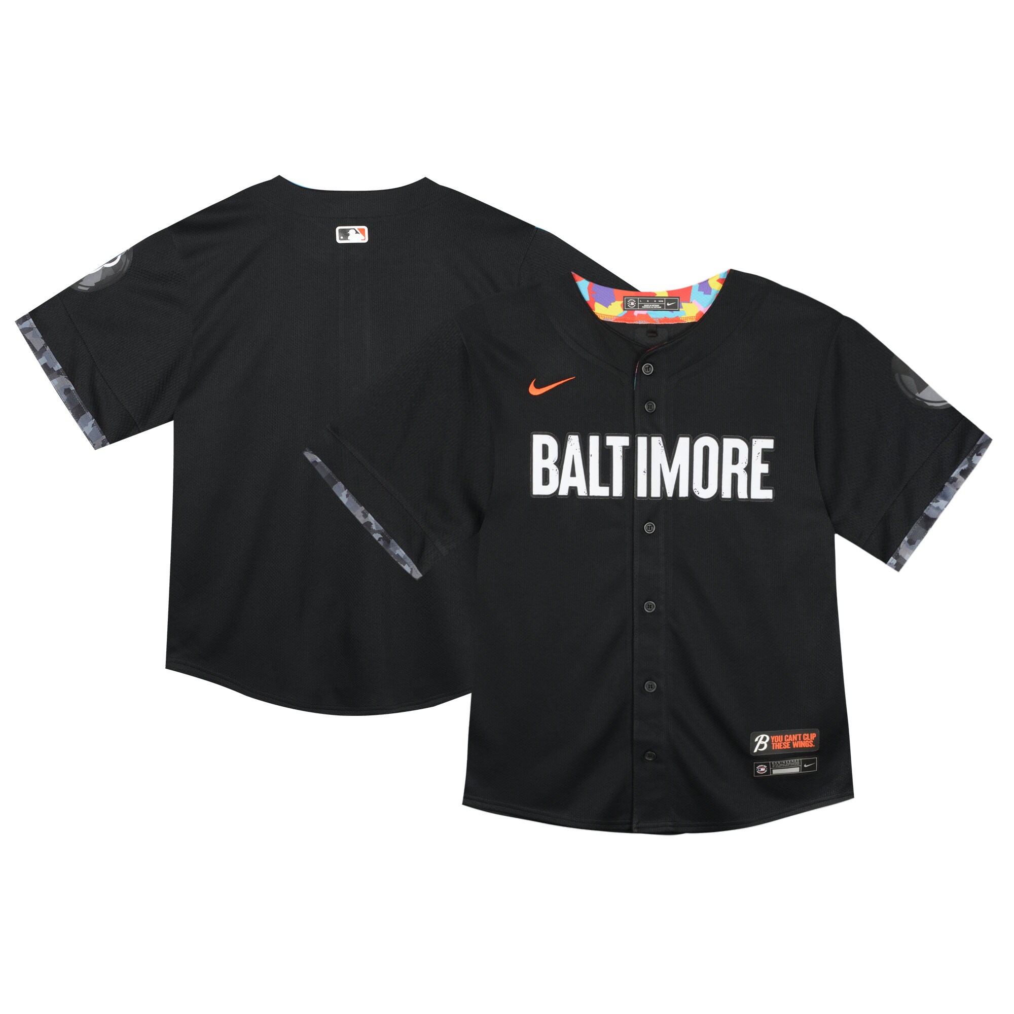 Baltimore Orioles  Toddler City Connect Limited Jersey - Black