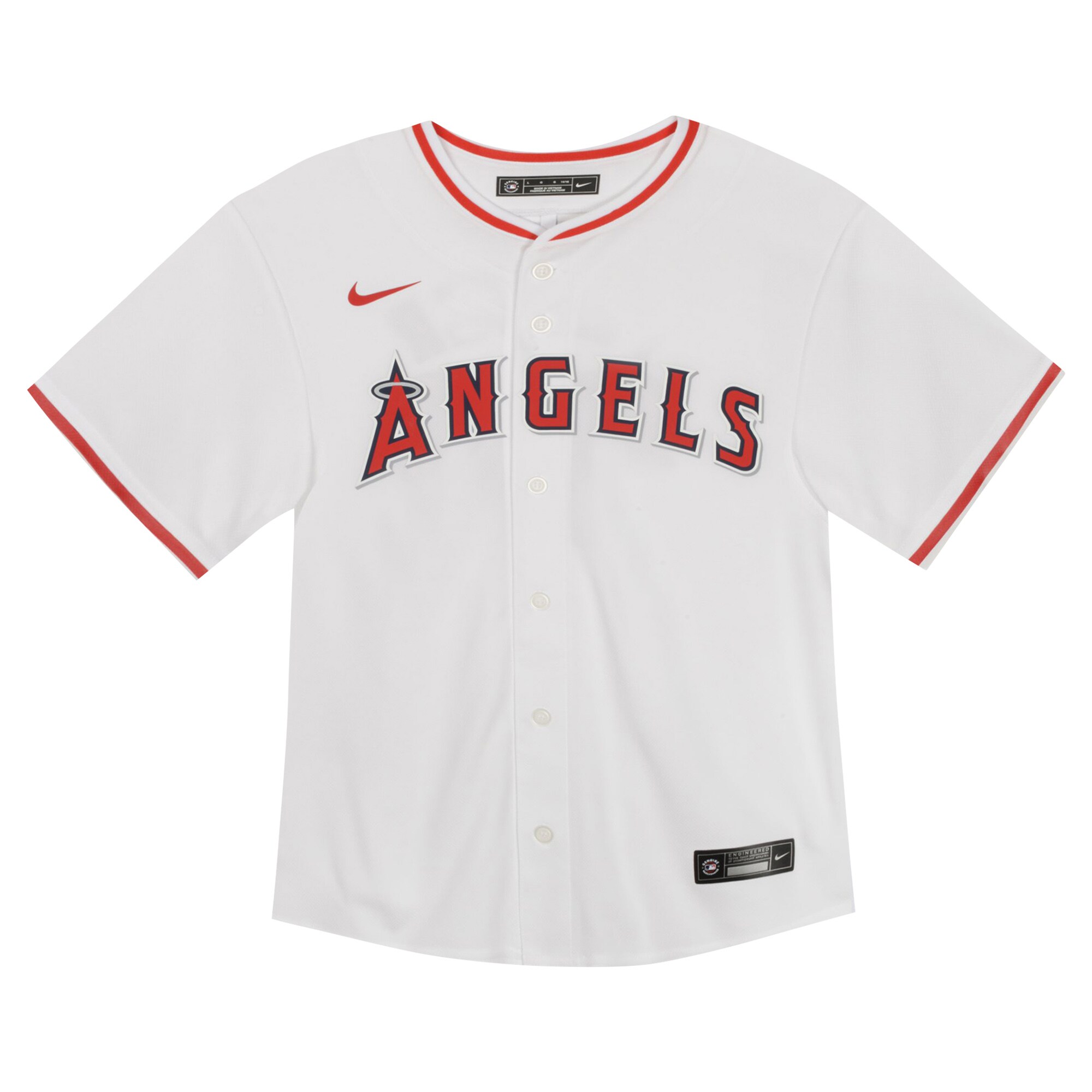 Mike Trout Los Angeles Angels  Toddler  Game Jersey - White