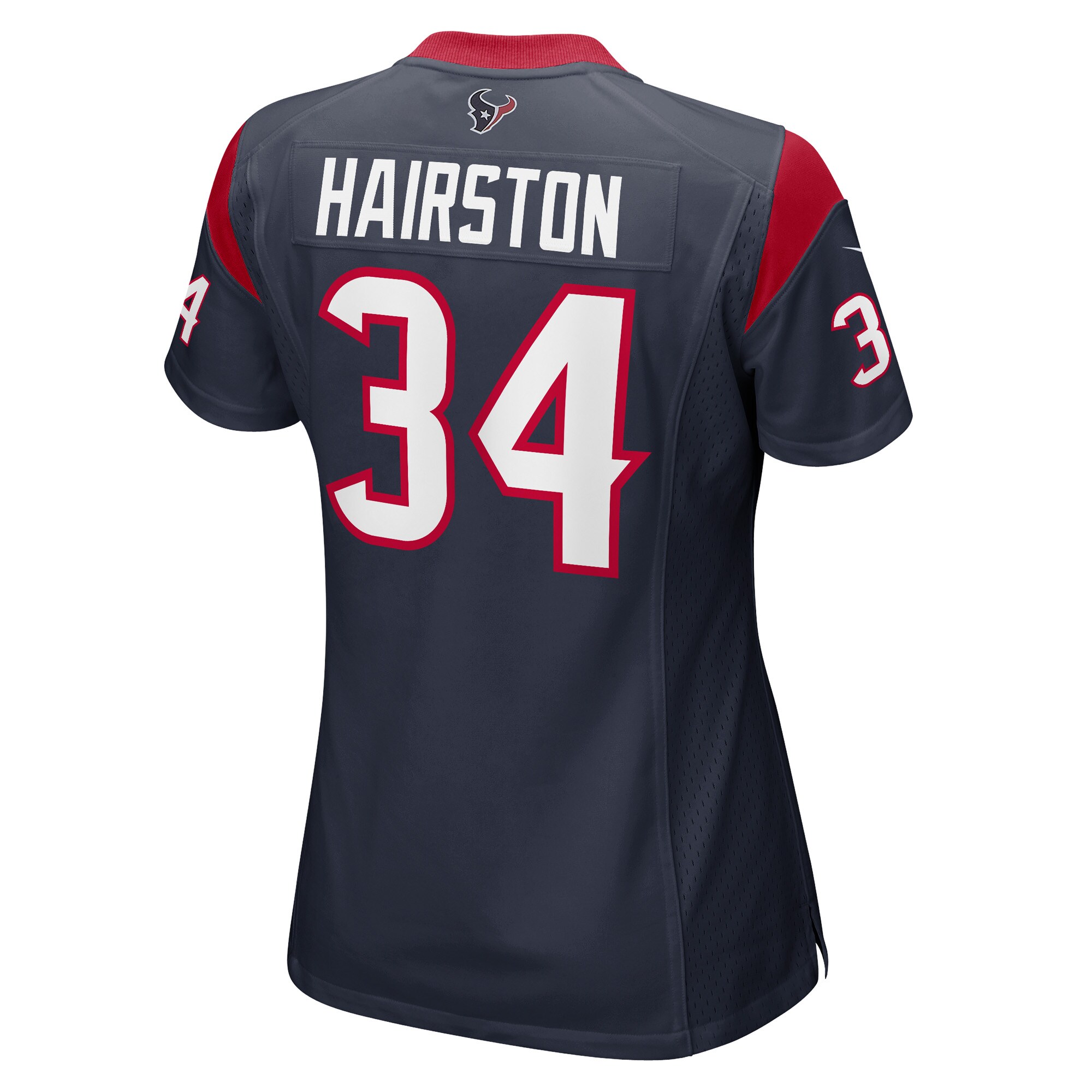 Troy Hairston Houston Texans  Women's Game Player Jersey - Navy
