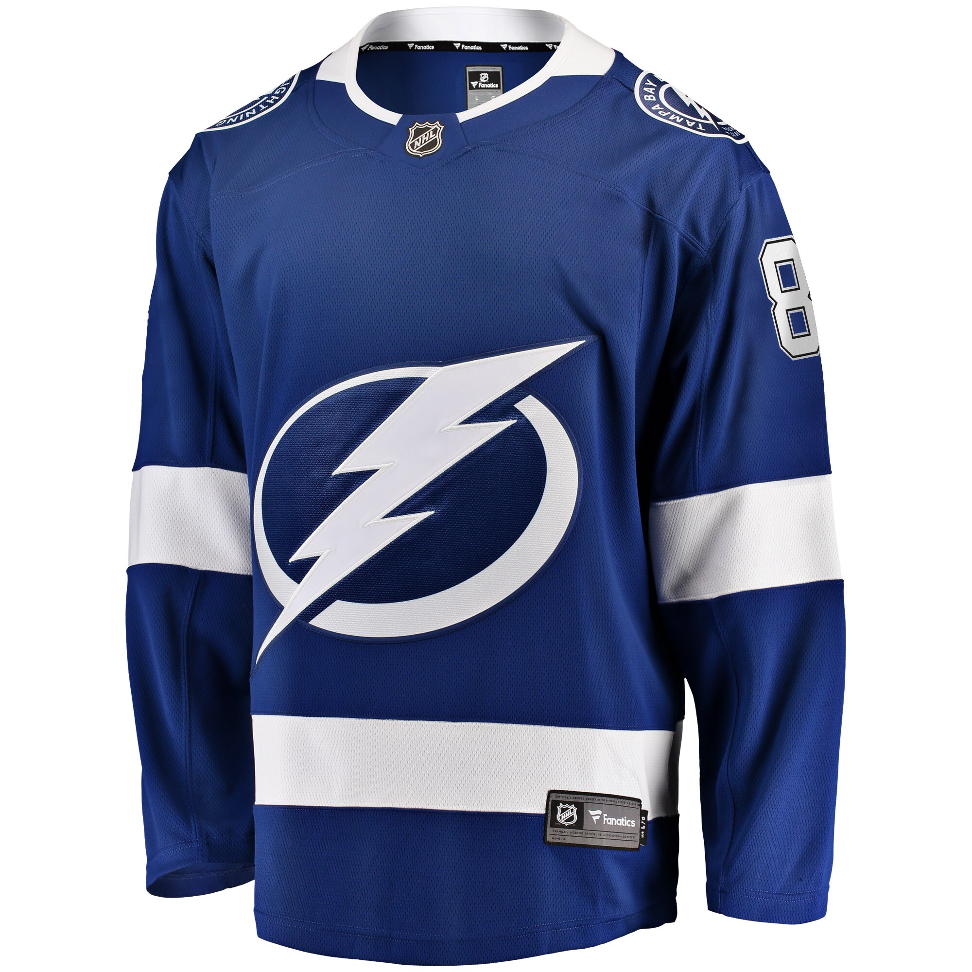 Erik Cernak Tampa Bay Lightning Fanatics Home Breakaway Player Jersey - Blue