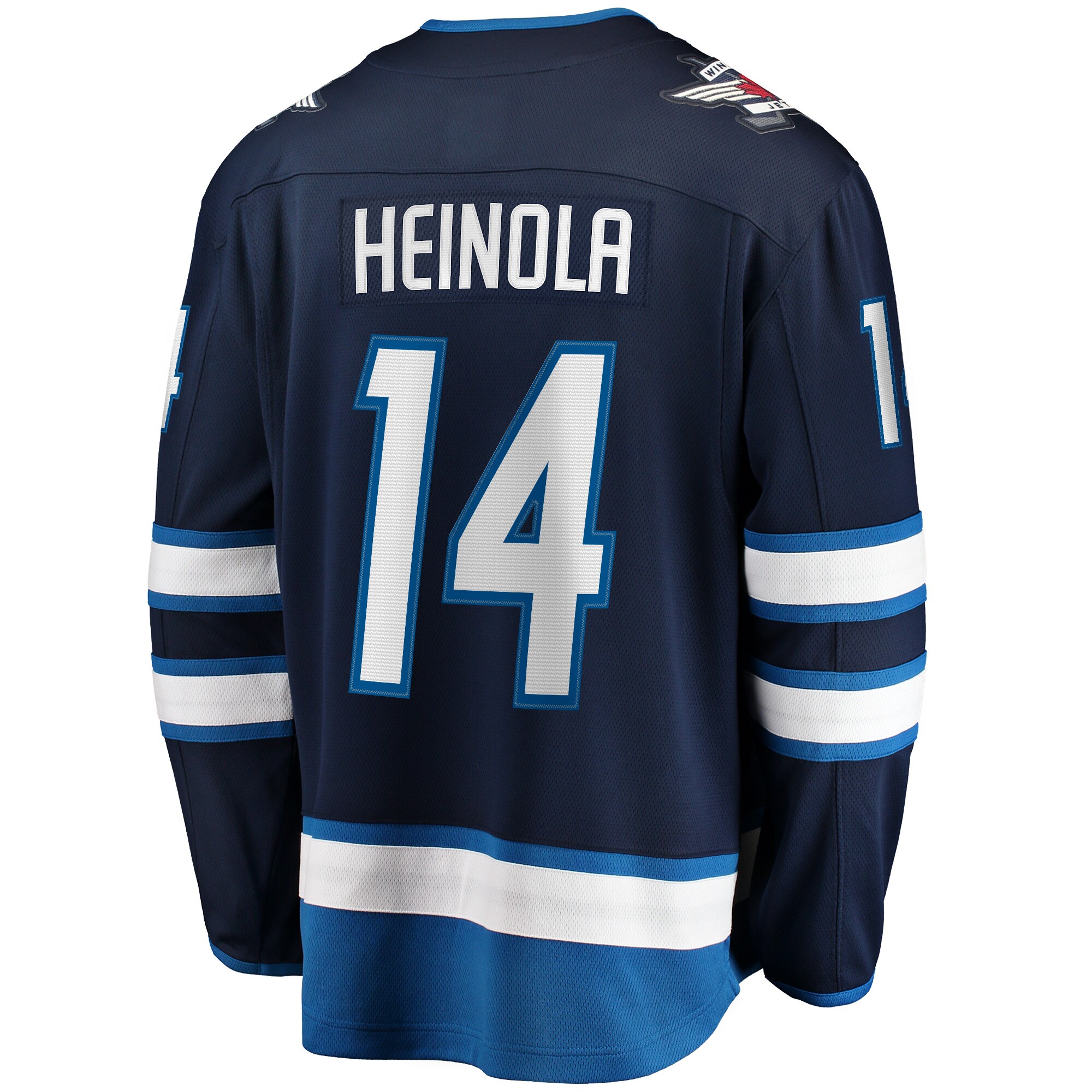 Ville Heinola Winnipeg Jets Fanatics Home Breakaway Player Jersey - Navy