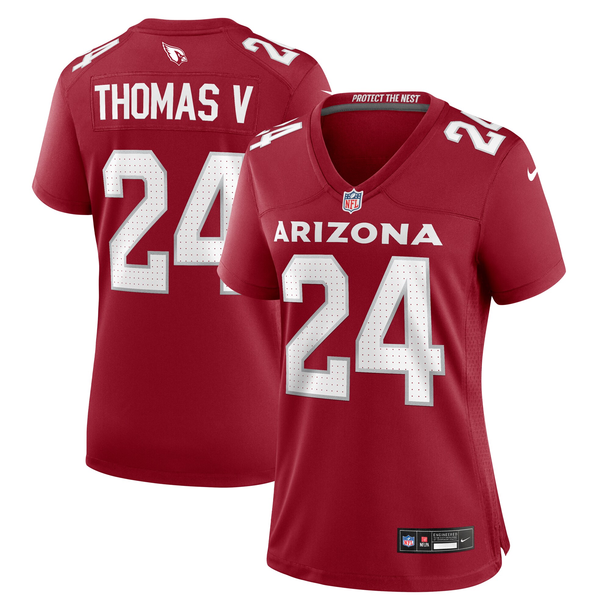Starling Thomas V Arizona Cardinals  Women's Team Game Jersey -  Cardinal