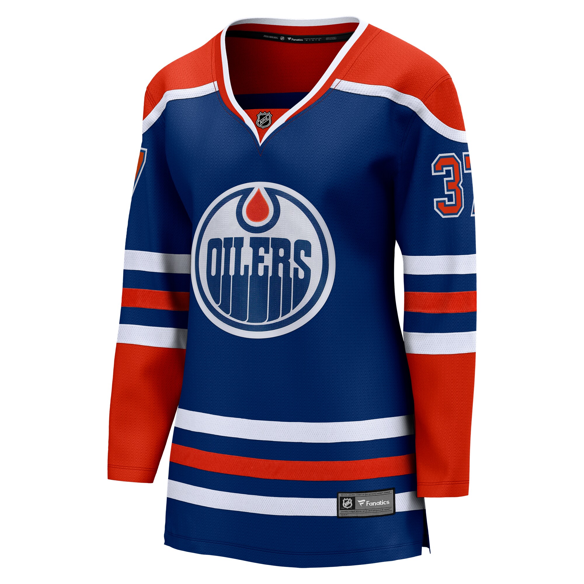 Warren Foegele Edmonton Oilers Fanatics Women's Home Breakaway Player Jersey - Royal