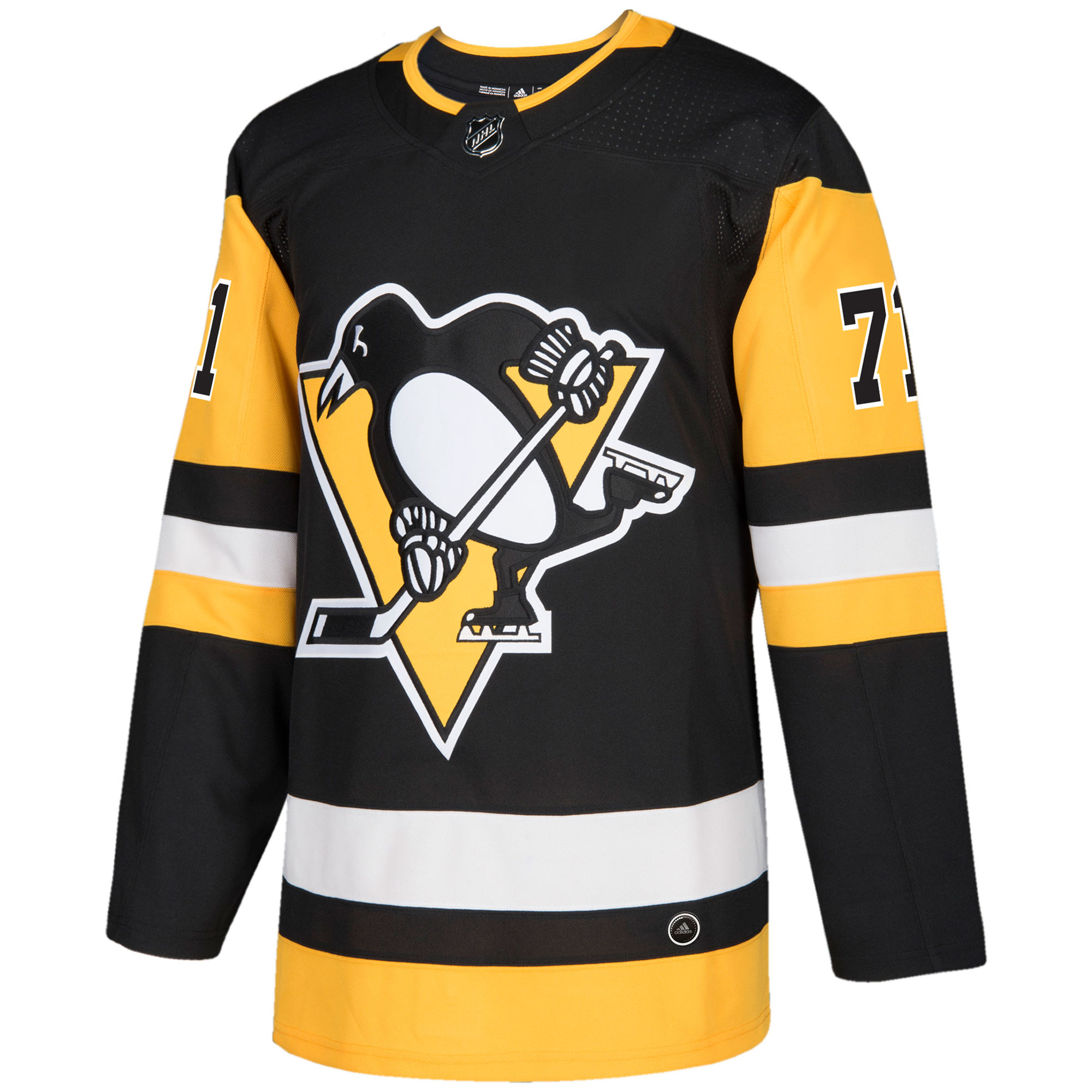 Evgeni Malkin Pittsburgh Penguins adidas Authentic Player Jersey - Black