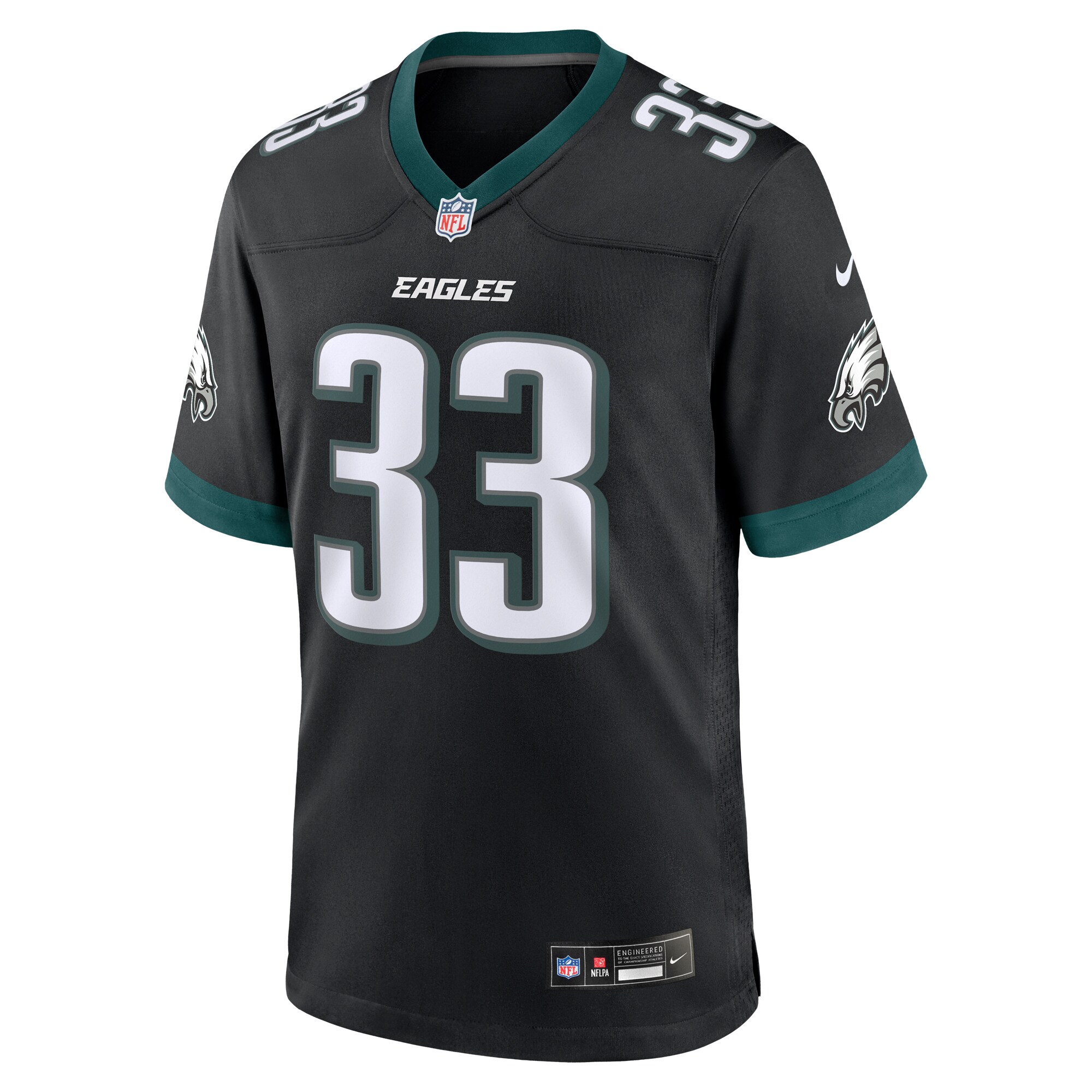 Cooper DeJean Philadelphia Eagles  2024 NFL Draft Alternate Player Game Jersey - Black