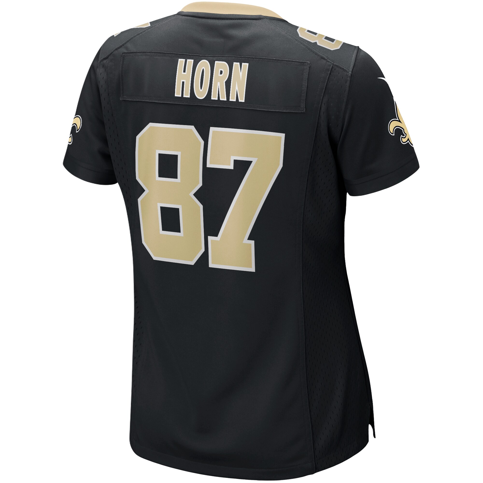 Joe Horn New Orleans Saints  Women's Game Retired Player Jersey - Black