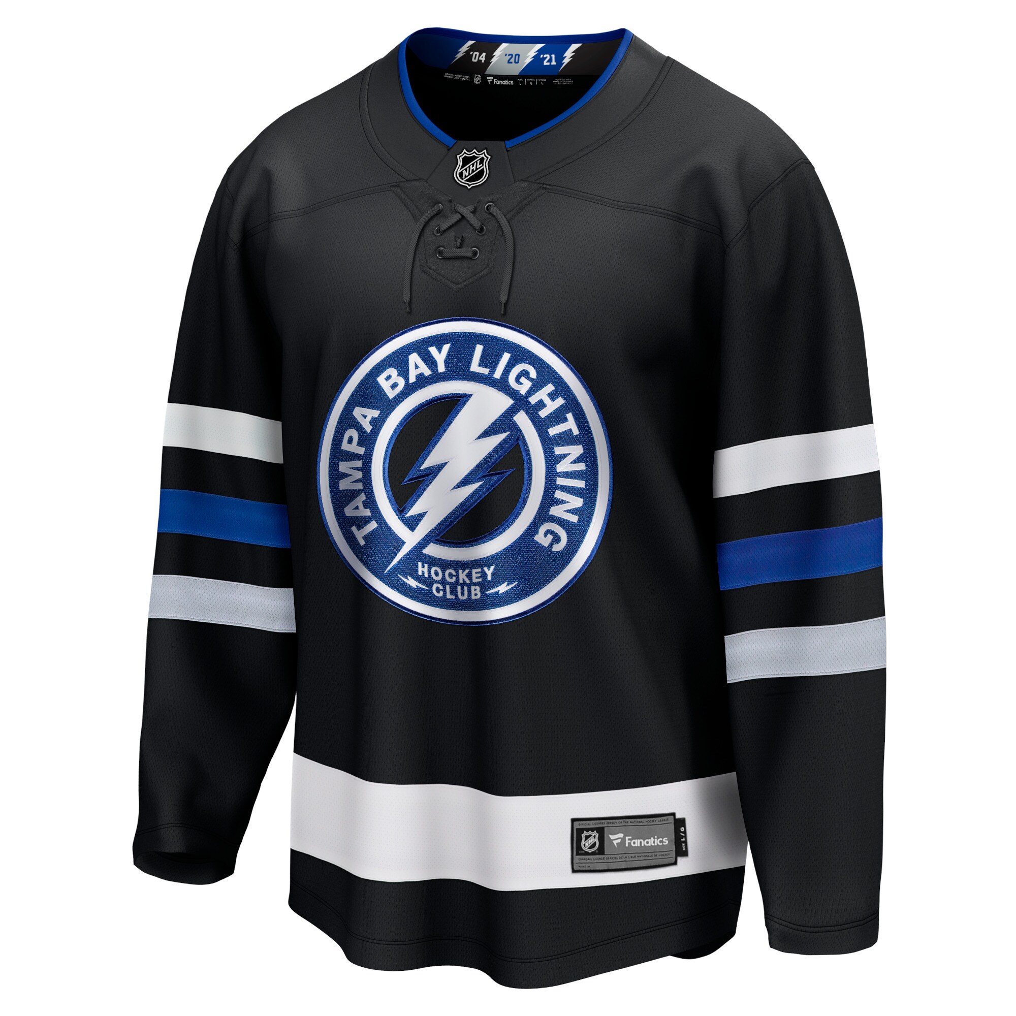Tampa Bay Lightning Fanatics Alternate Premier Breakaway Jersey - Black