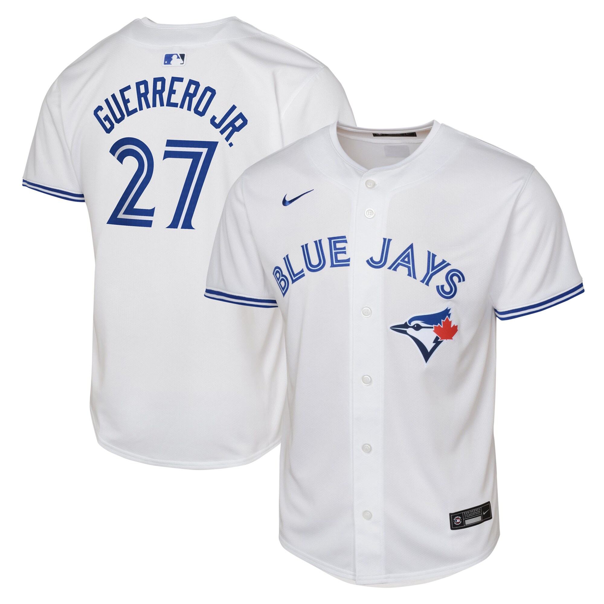 Vladimir Guerrero Jr. Toronto Blue Jays  Youth Home Limited Player Jersey - White