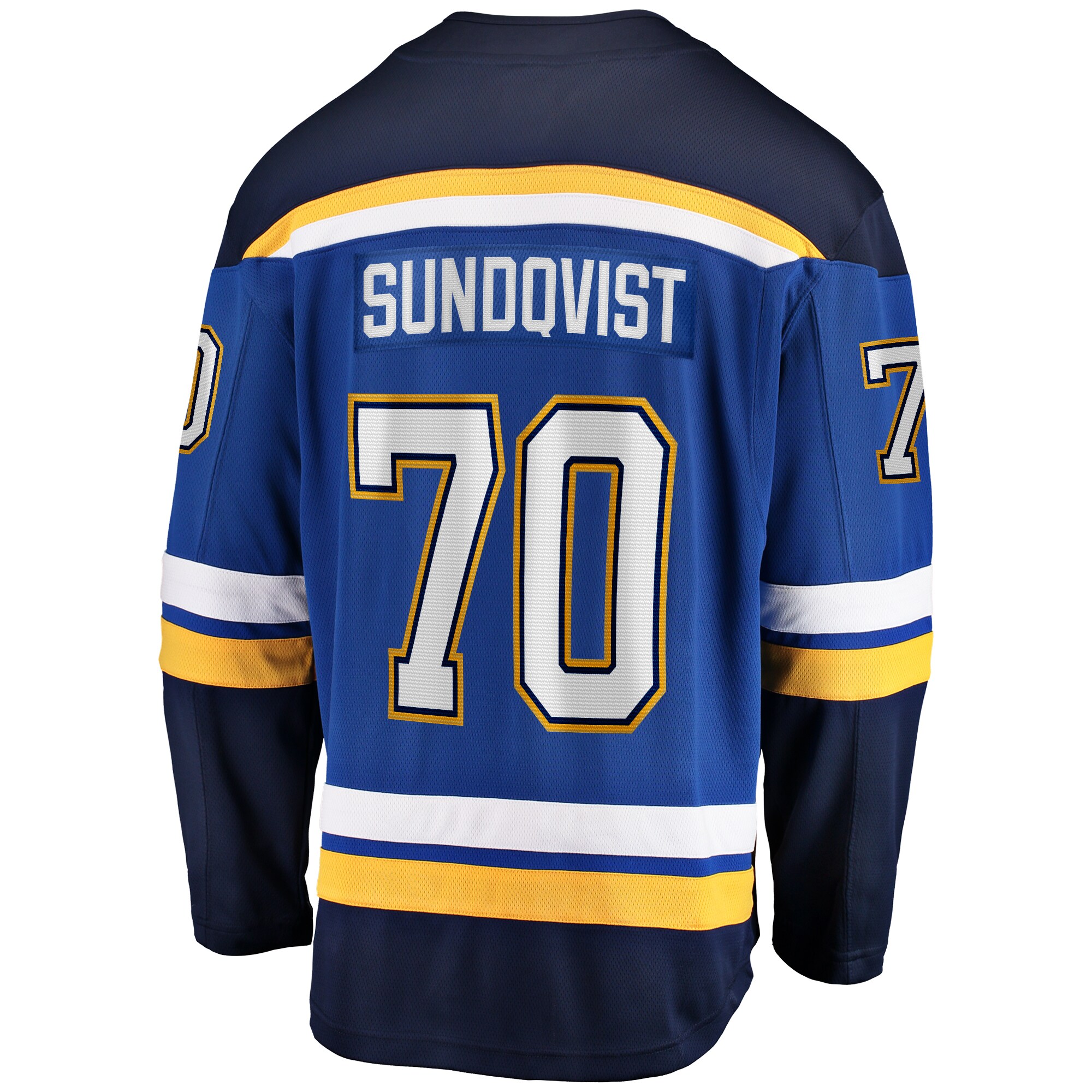 Oskar Sundqvist St. Louis Blues Fanatics Home Breakaway Player Jersey - Blue