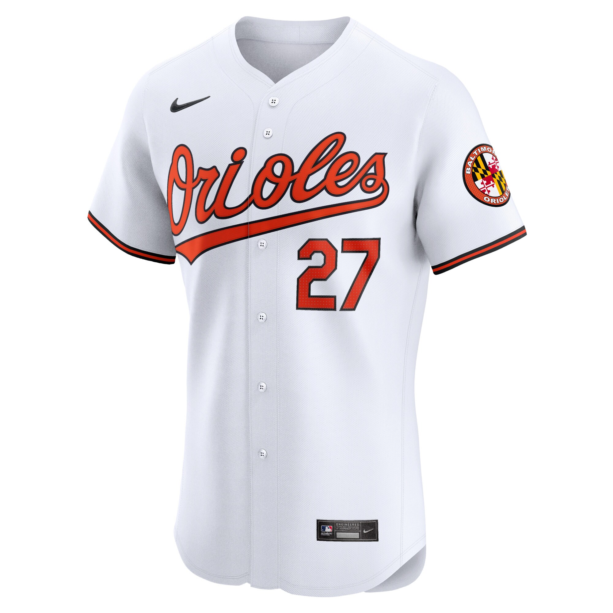 James McCann Baltimore Orioles  Home Elite Player Jersey - White