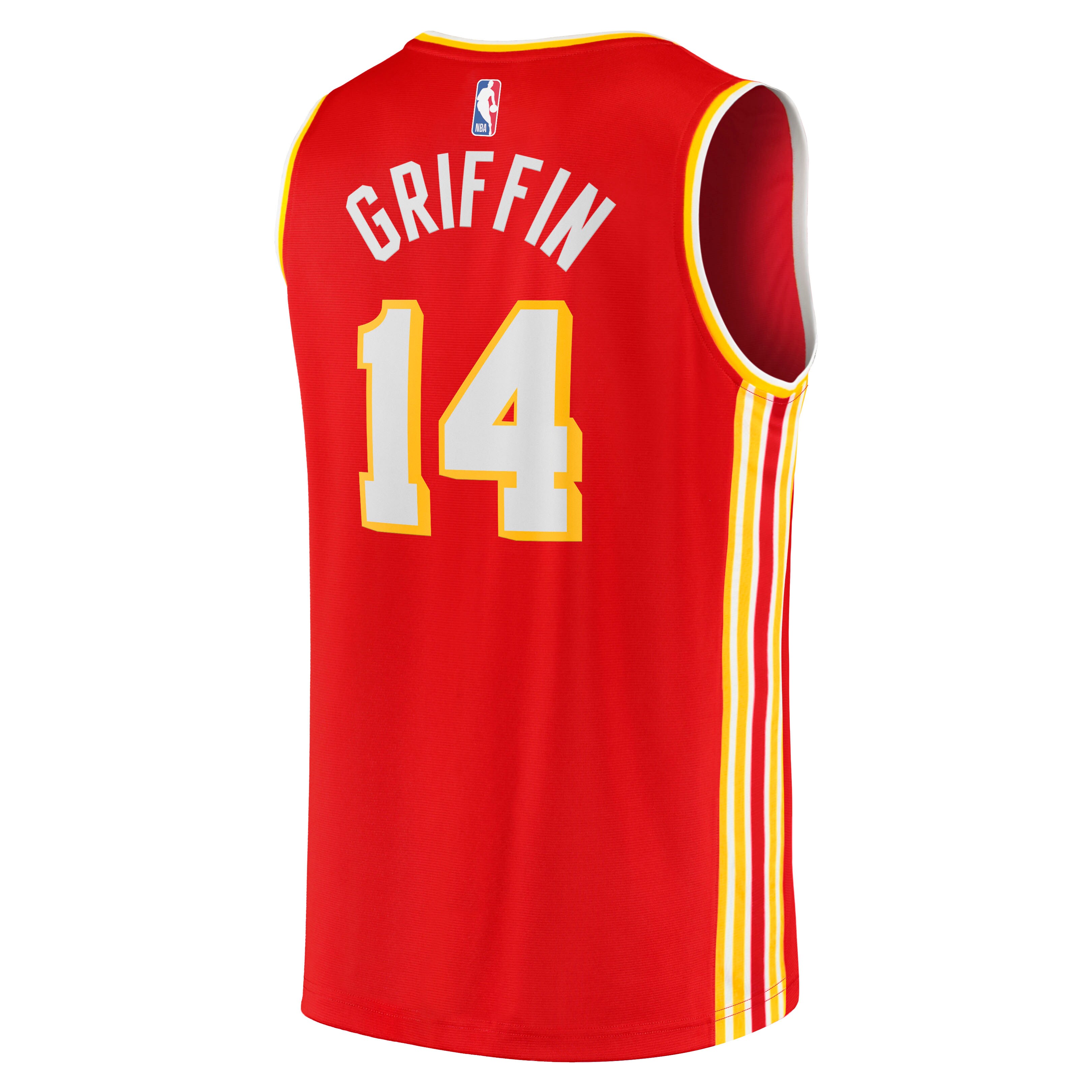 AJ Griffin Atlanta Hawks Fanatics Fast Break Replica Player Jersey - Icon Edition - Red