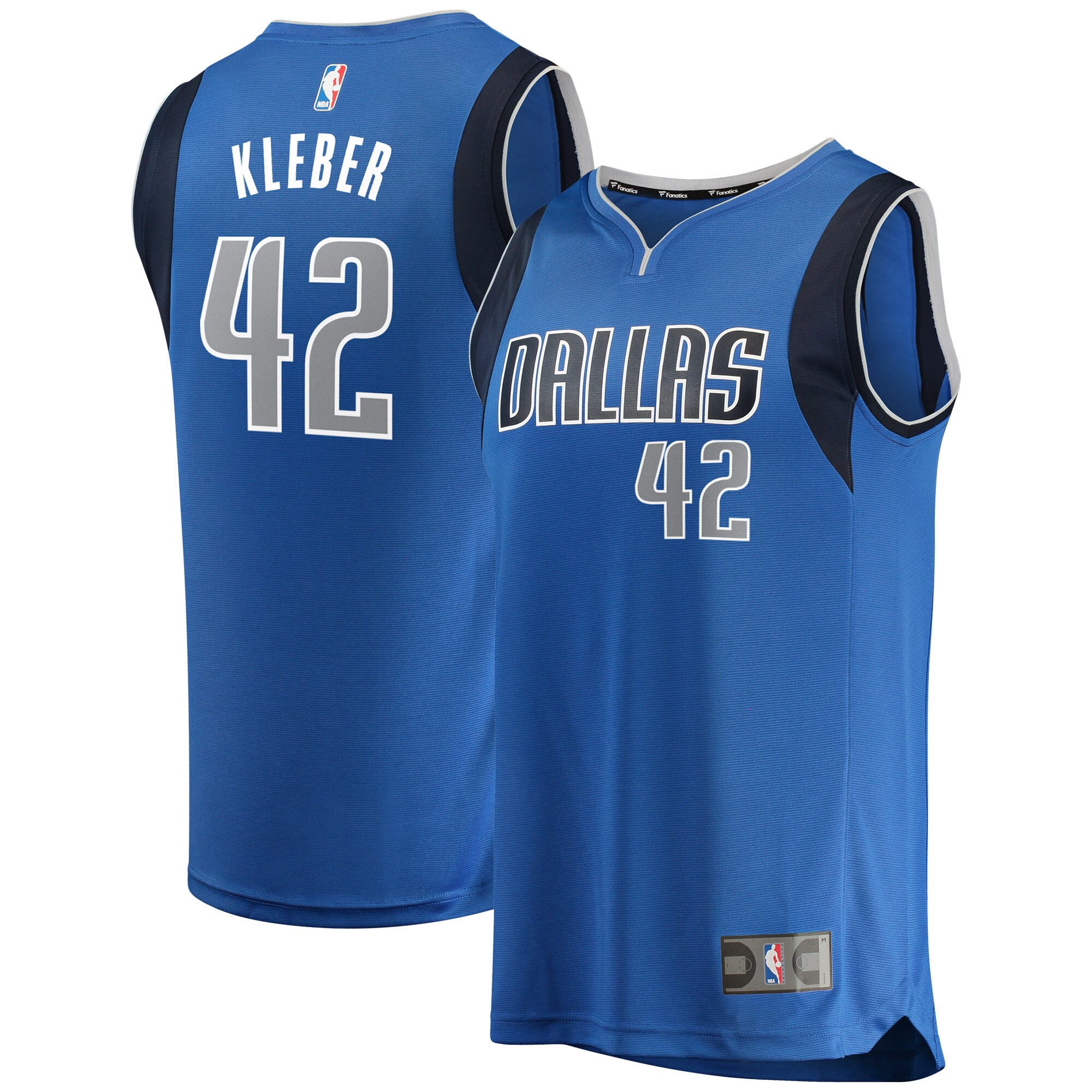 Maxi Kleber Dallas Mavericks Fanatics Fast Break Replica Team Color Player Jersey Blue - Icon Edition
