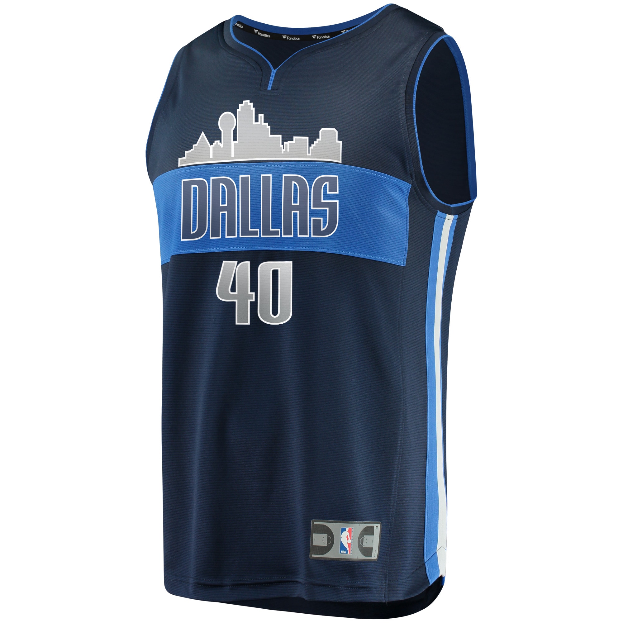 Harrison Barnes Dallas Mavericks Fanatics Youth Fast Break Replica Jersey Navy - Statement Edition