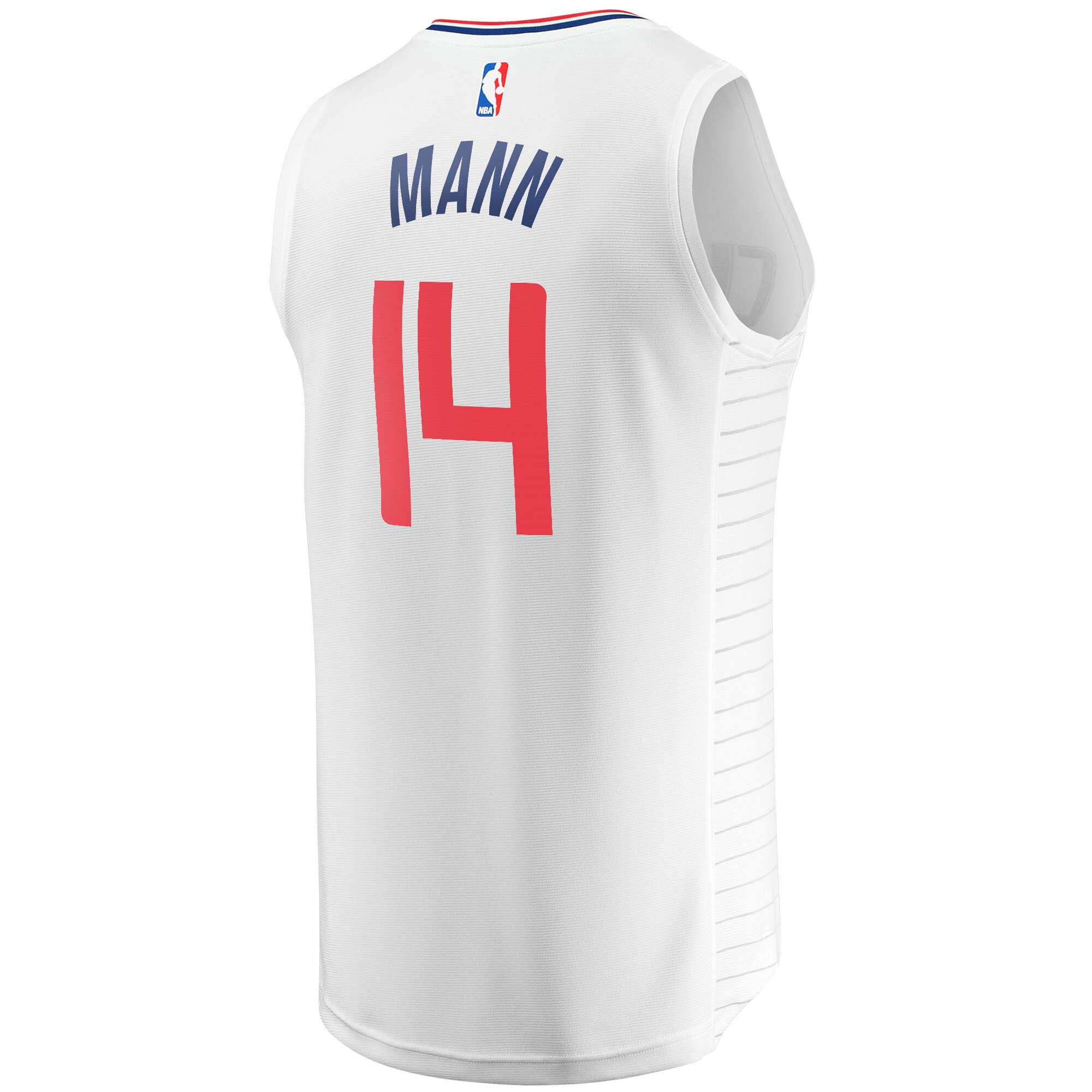 Terance Mann LA Clippers Fanatics Fast Break Player Jersey - Association Edition - White