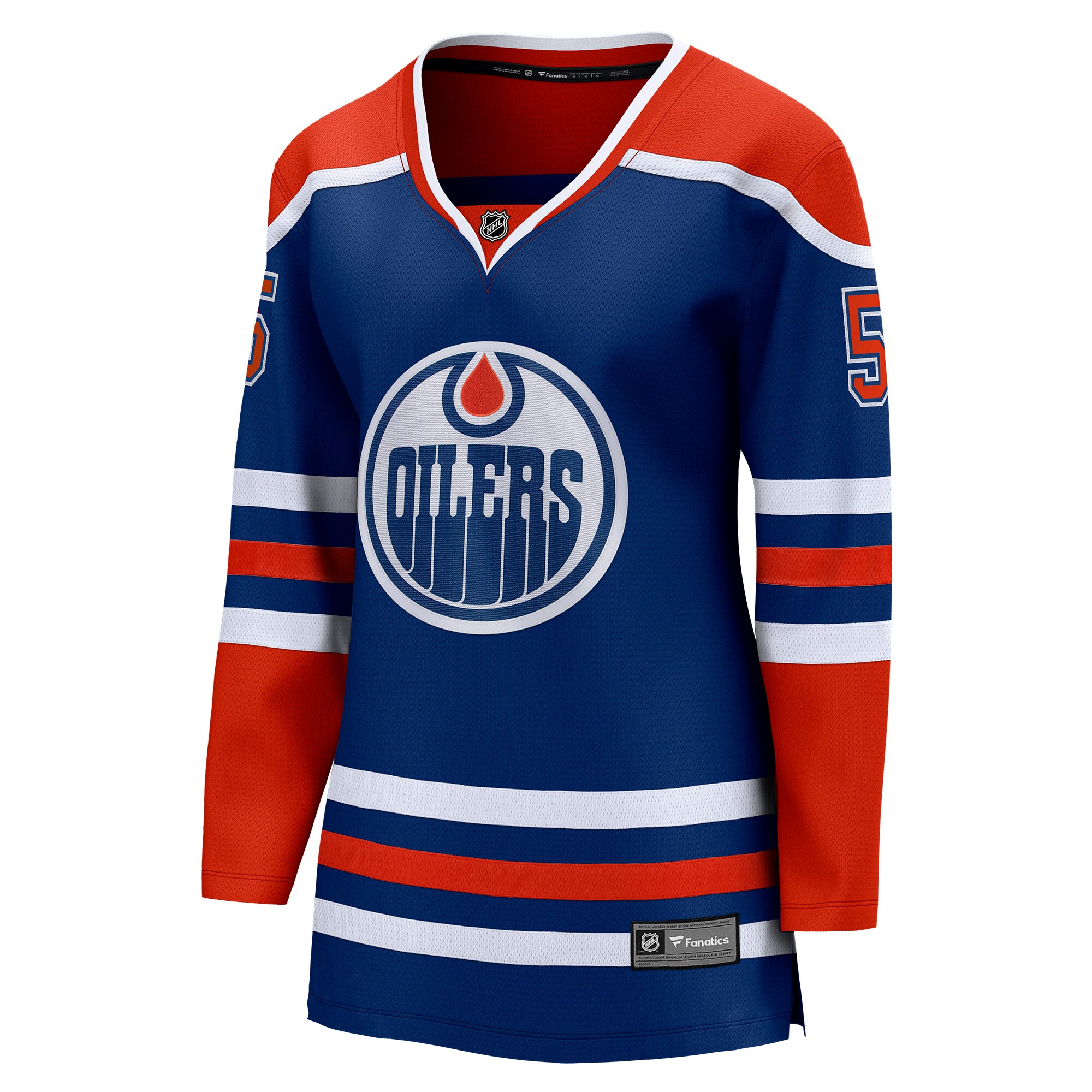 Cody Ceci Edmonton Oilers Fanatics Women's Home Breakaway Player Jersey - Royal
