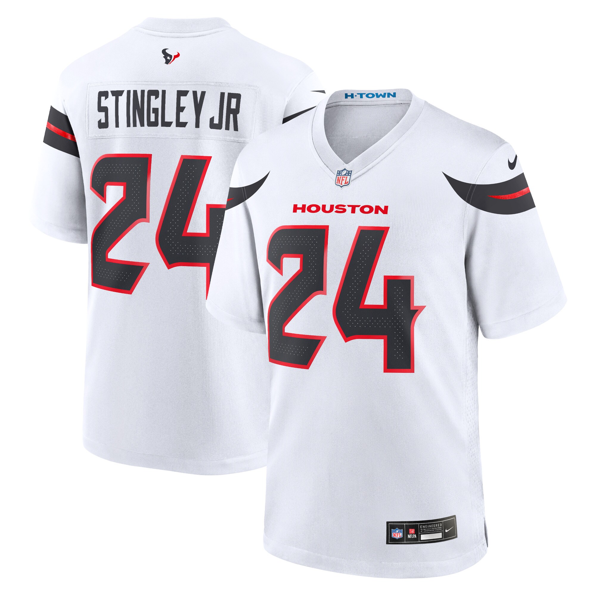 Derek Stingley Jr. Houston Texans  Game Jersey - White