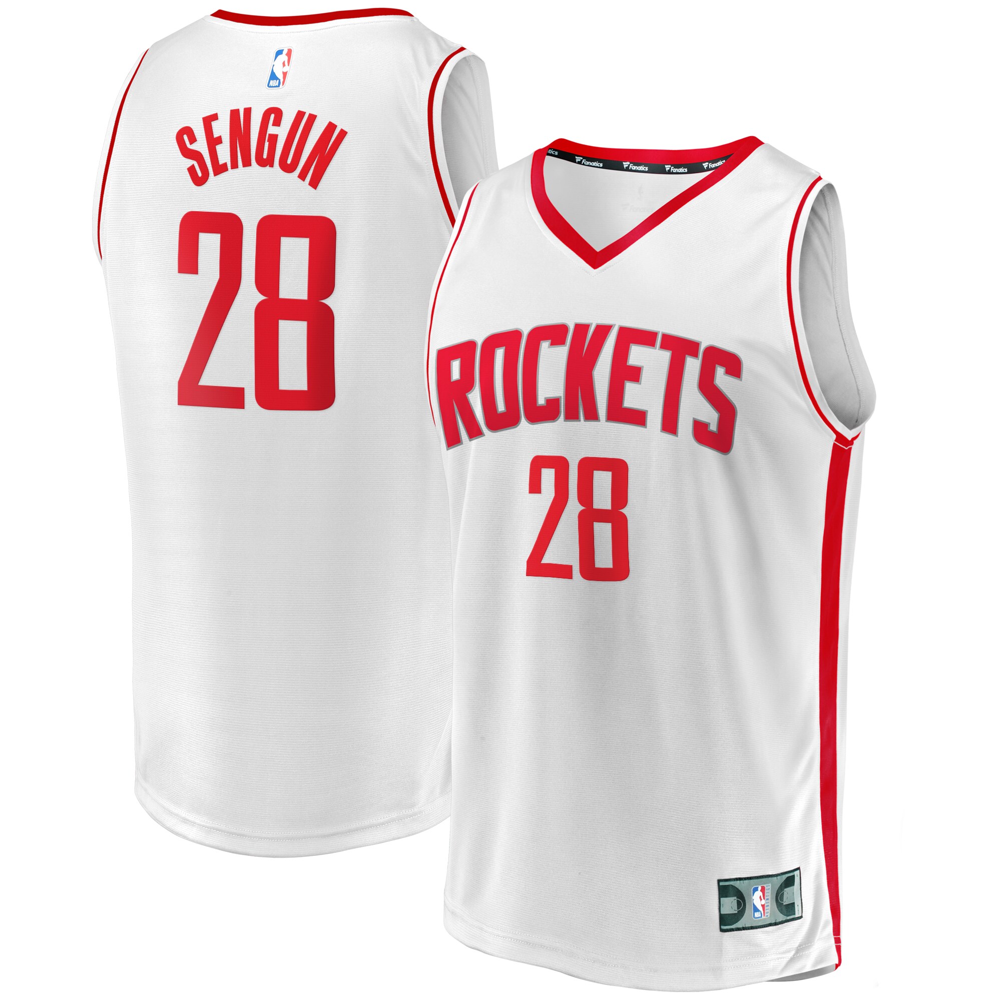 Alperen Sengun Houston Rockets Fanatics Youth Fast Break Replica Player Jersey - Association Edition - White