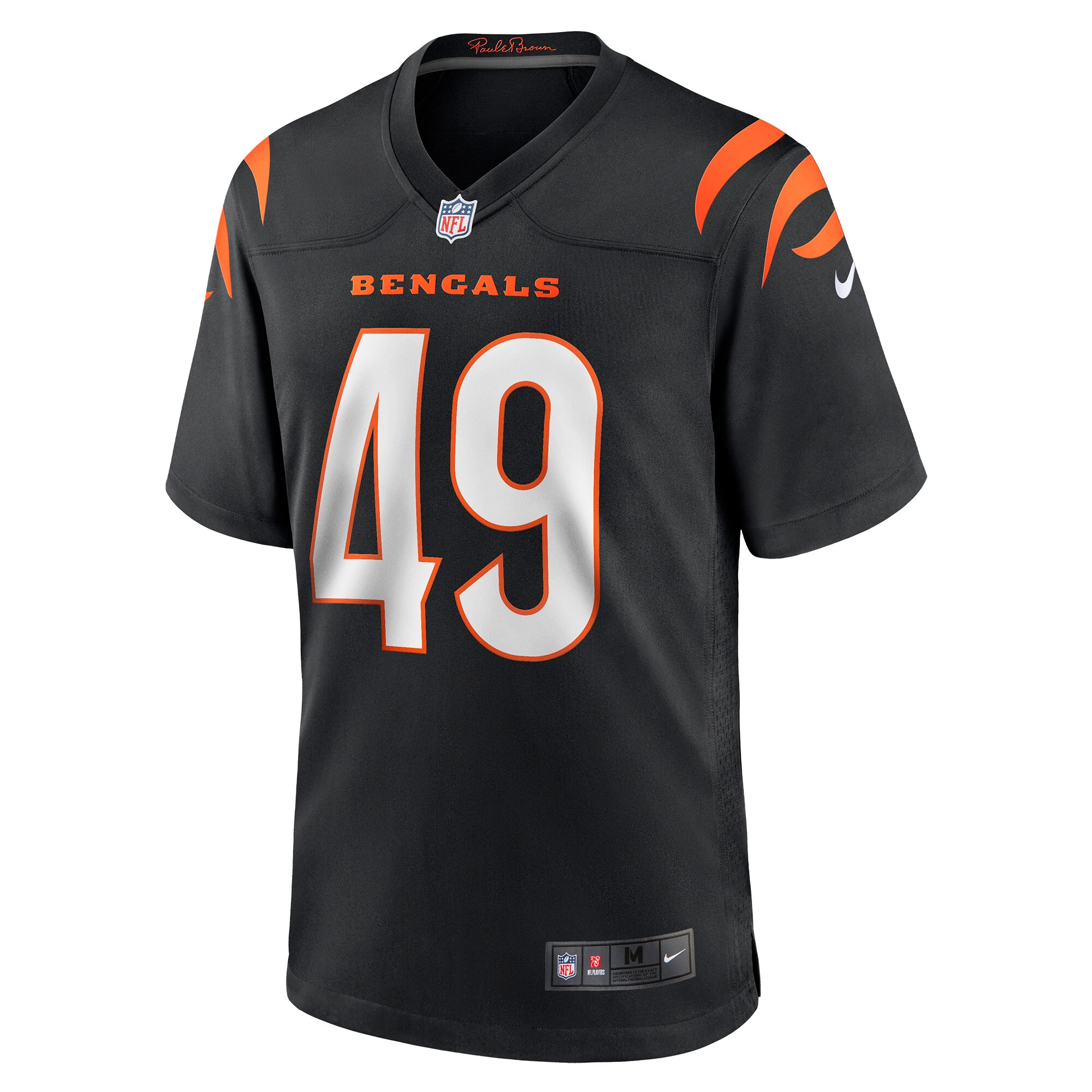 Joe Bachie Cincinnati Bengals Nike Game Jersey - Black