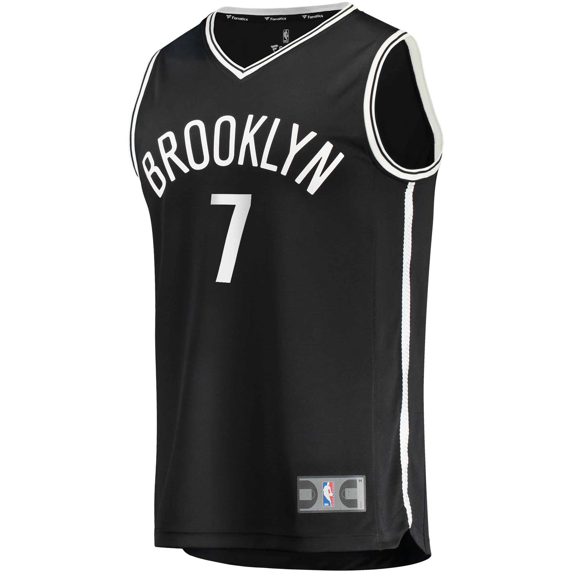 Kevin Durant Brooklyn Nets Fanatics 2019\/20 Fast Break Replica Jersey Black - Icon Edition