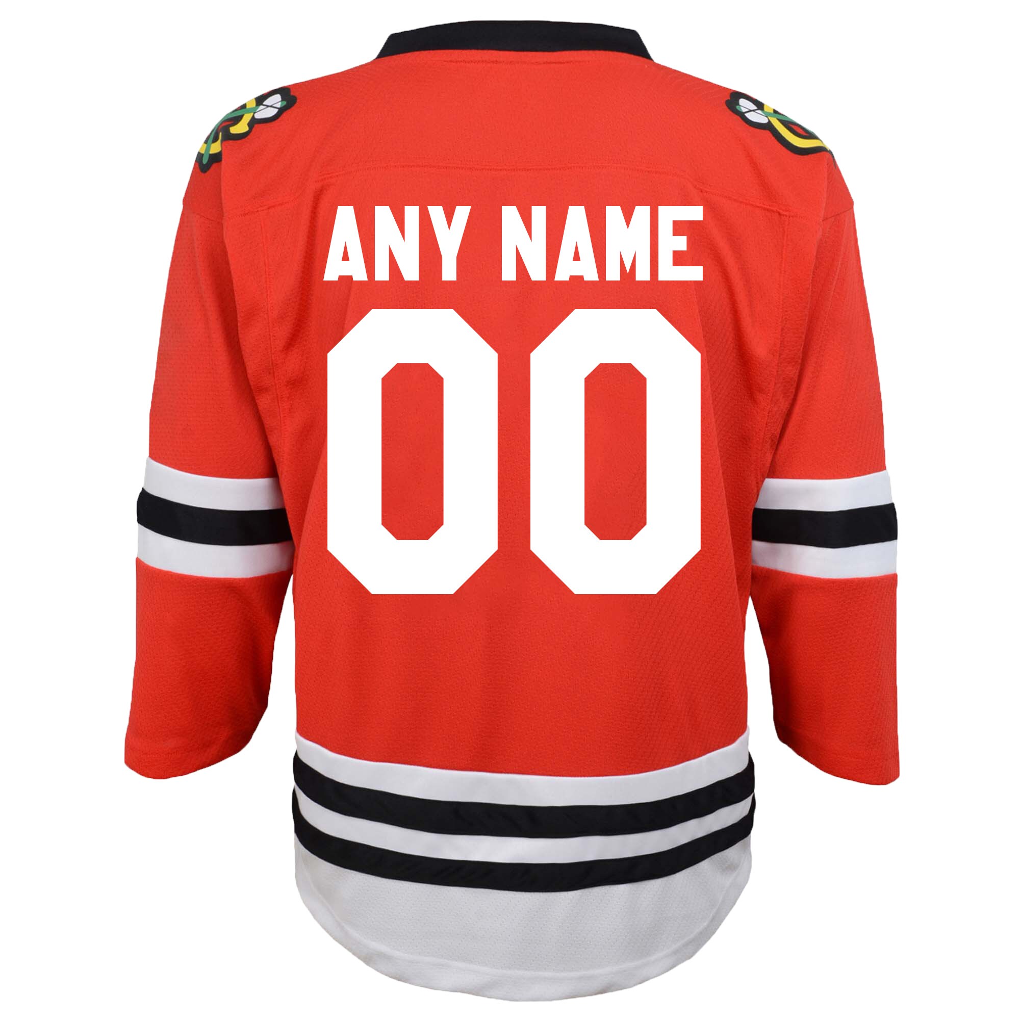 Chicago Blackhawks Preschool Replica Custom Jersey - Red