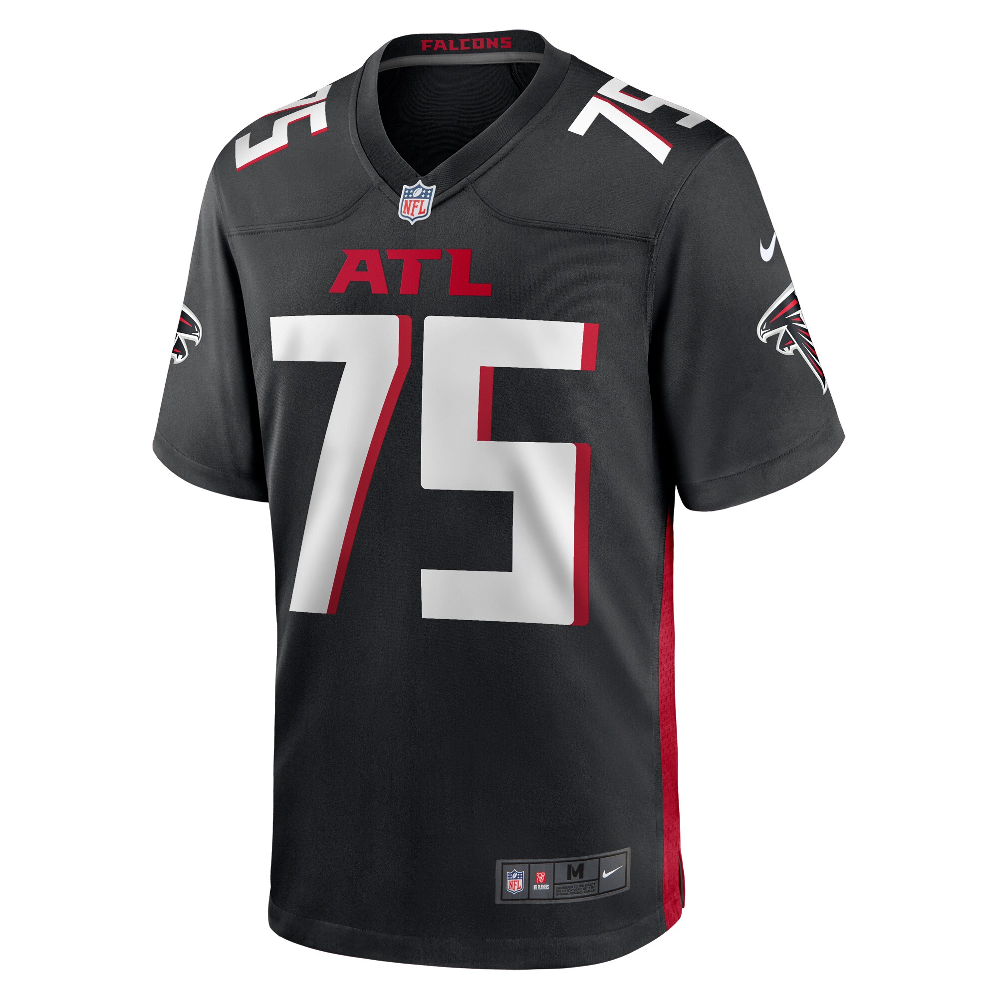 Kentavius Street Atlanta Falcons   Game Jersey -  Black