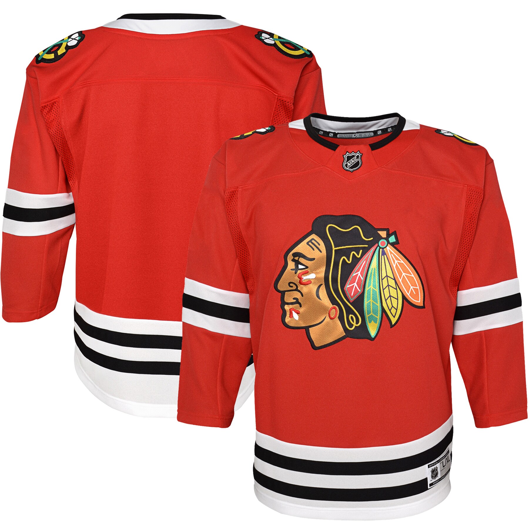 Chicago Blackhawks Youth Premier Jersey - Red
