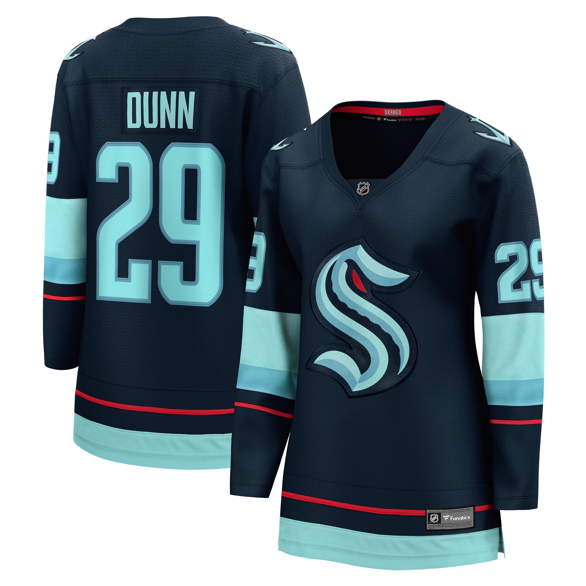 Vince Dunn  Fanatics Women's Home Breakaway Player Jersey - Deep Sea Blue