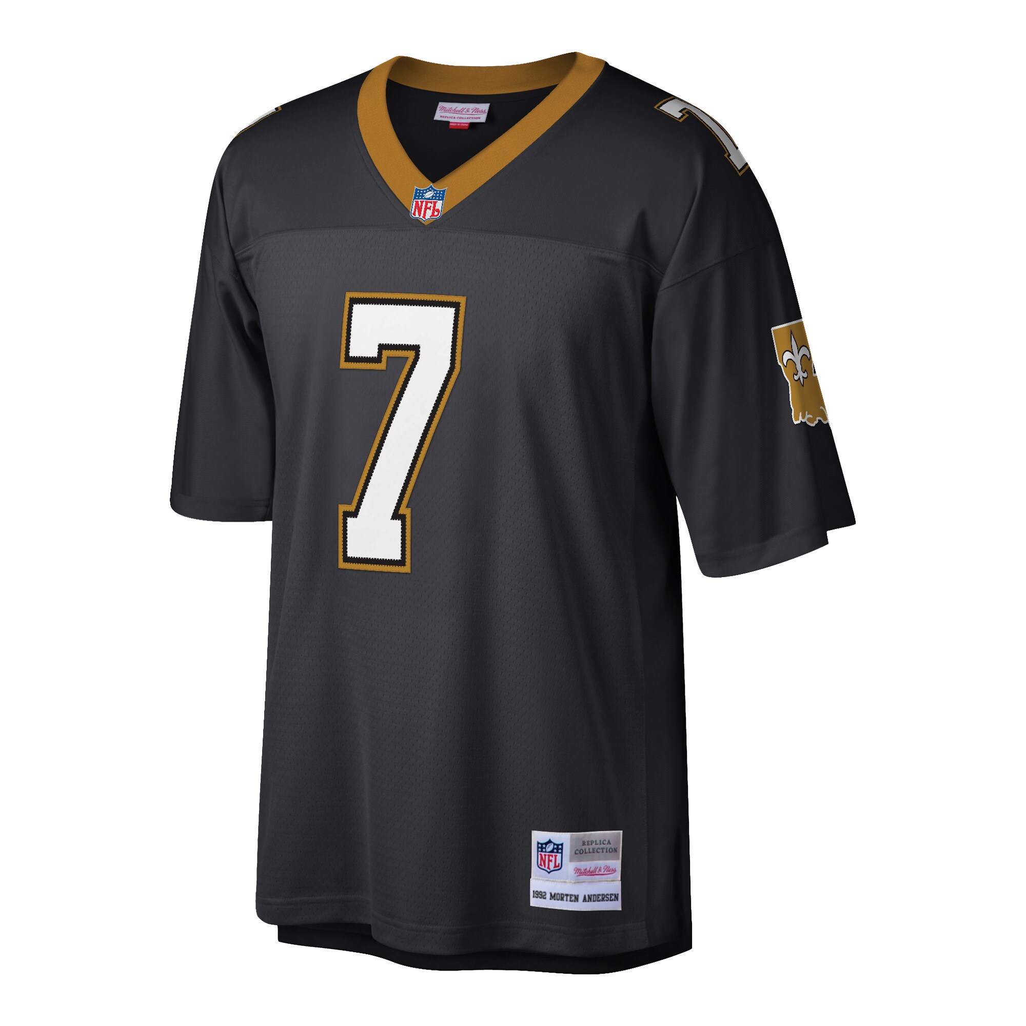 Morten Andersen New Orleans Saints Mitchell & Ness Retired Player Legacy Replica Jersey - Black