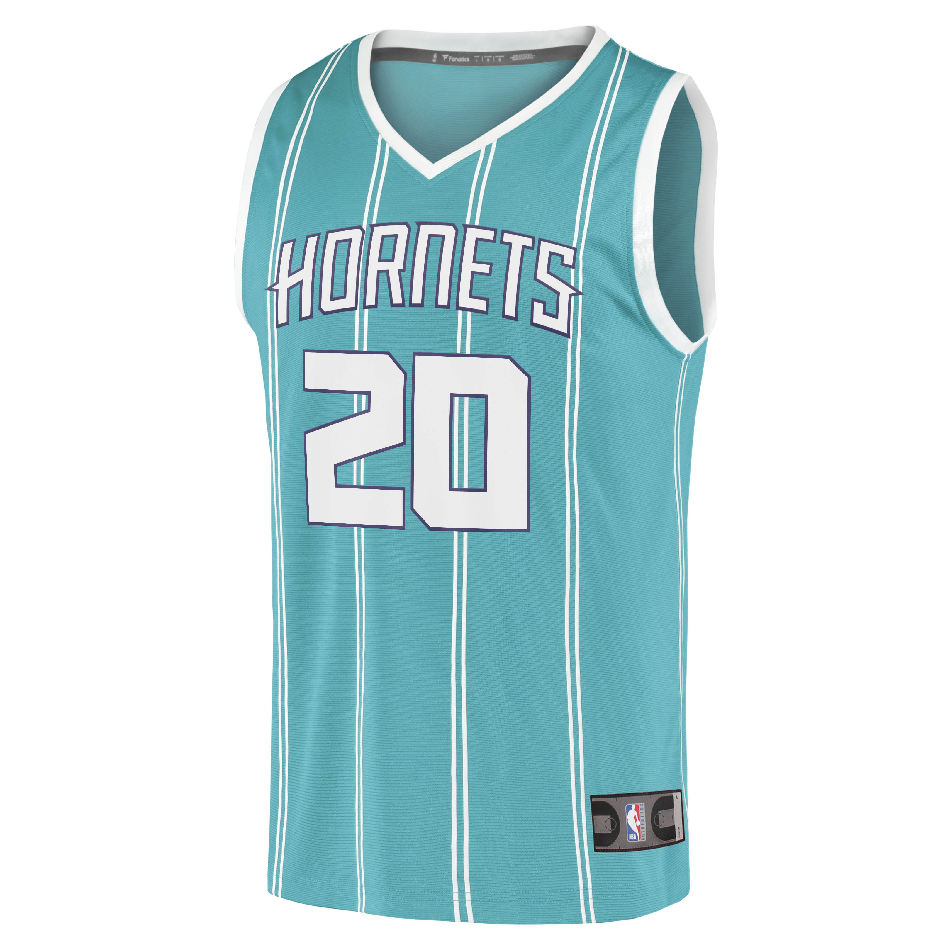 Gordon Hayward Charlotte Hornets Fanatics Fast Break Replica Jersey - Icon Edition - Teal