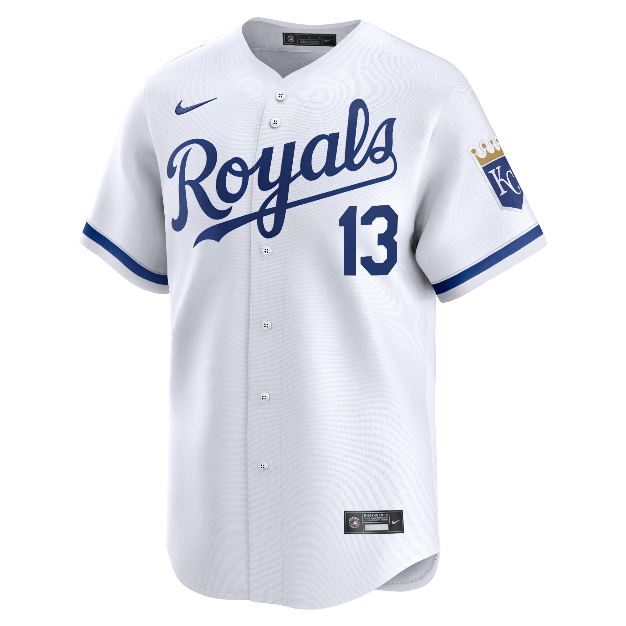 Salvador Perez Kansas City Royals  Home Limited Player Jersey - White