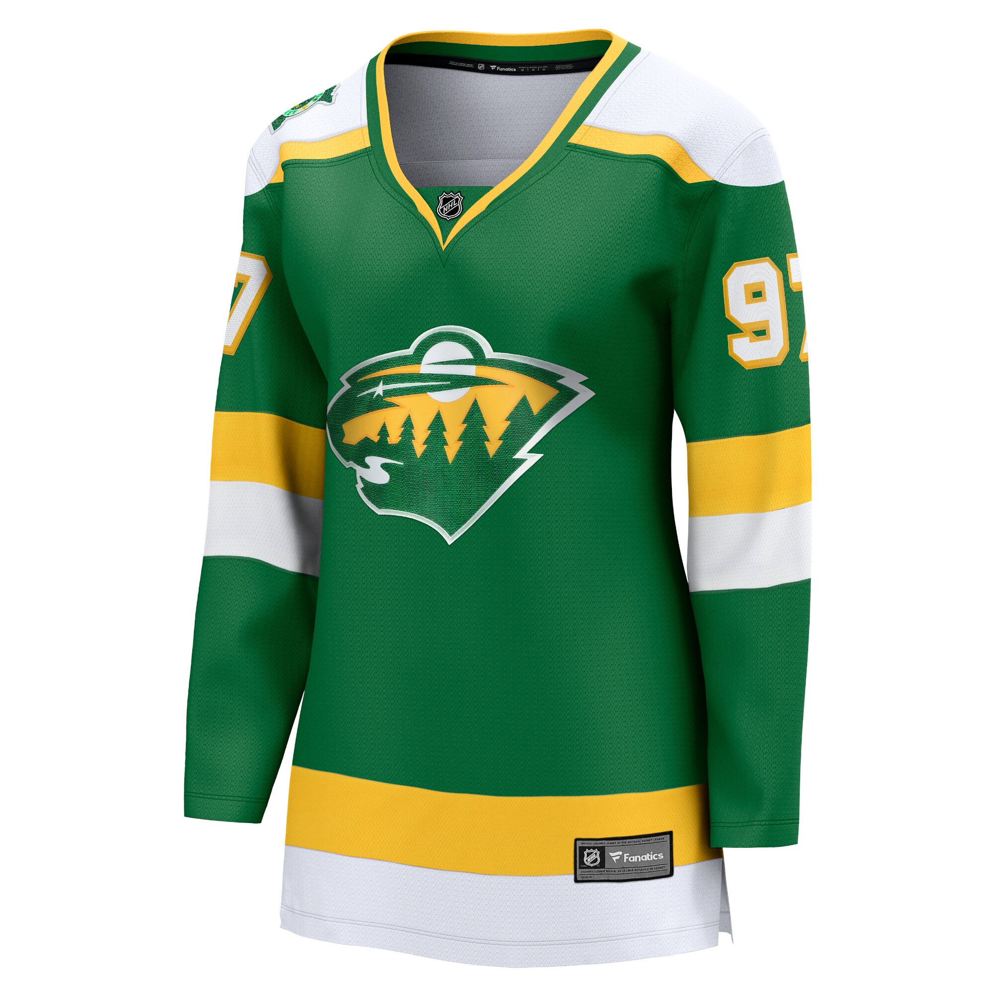 Kirill Kaprizov Minnesota Wild Fanatics Women's Alternate Premier Breakaway Player Jersey\u00c2\u00a0\u00e2\u20ac\u201c Green