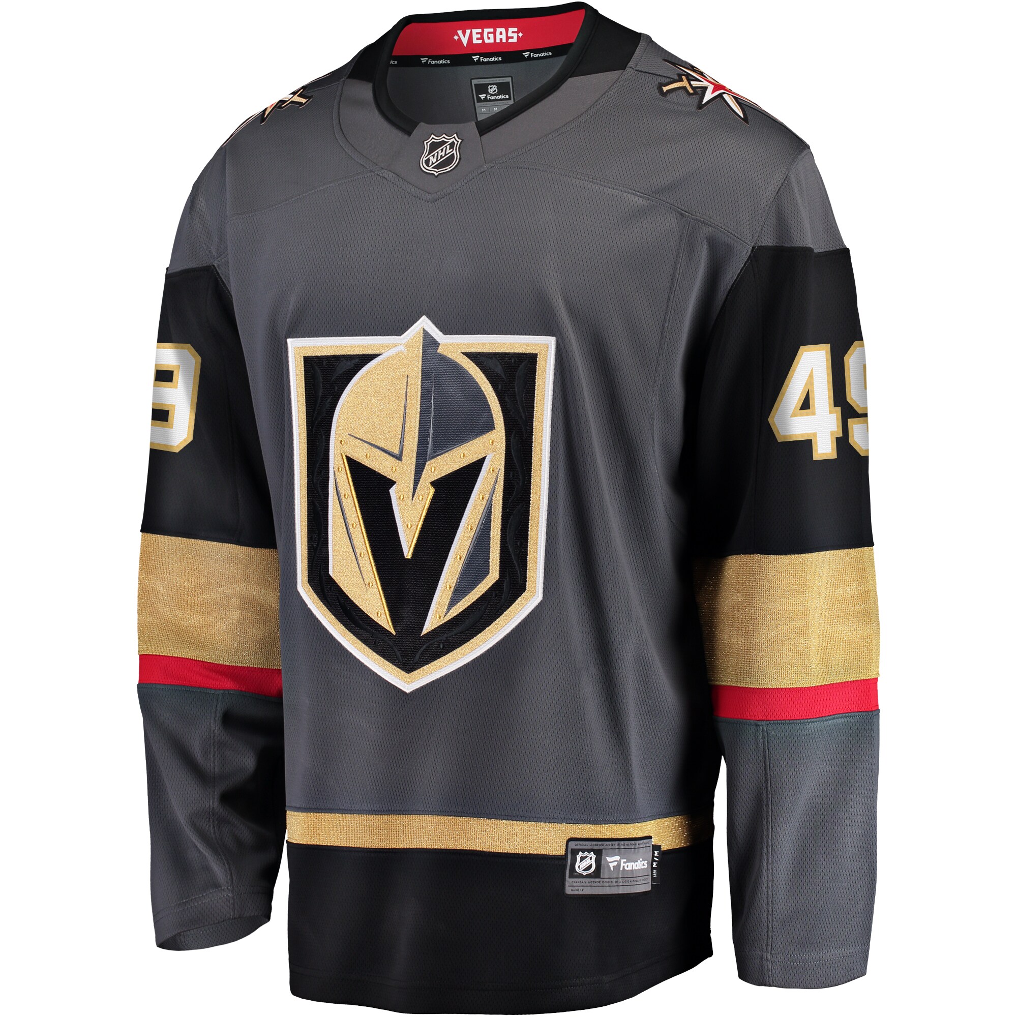 Ivan Barbashev Vegas Golden Knights Fanatics Home Breakaway Jersey - Gray