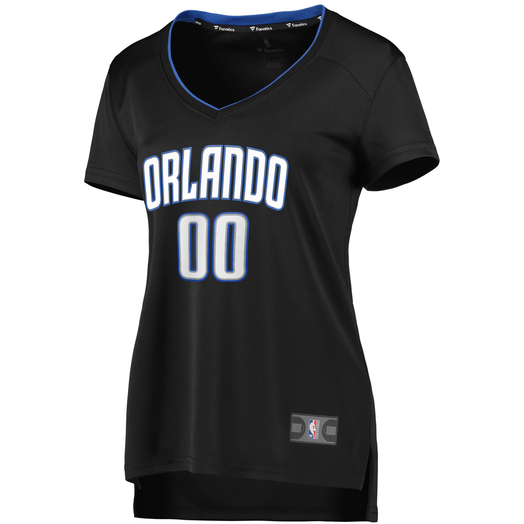 Orlando Magic Fanatics Women's Fast Break Replica Custom Jersey Black - Icon Edition