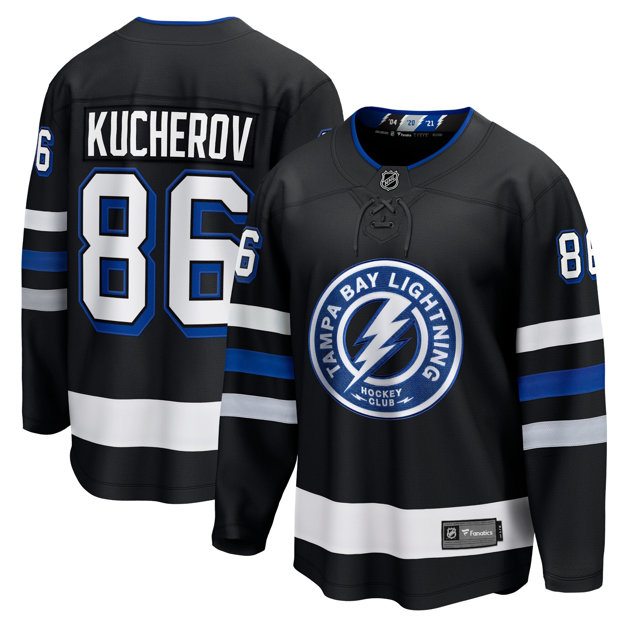 Nikita Kucherov Tampa Bay Lightning Fanatics Alternate Premier