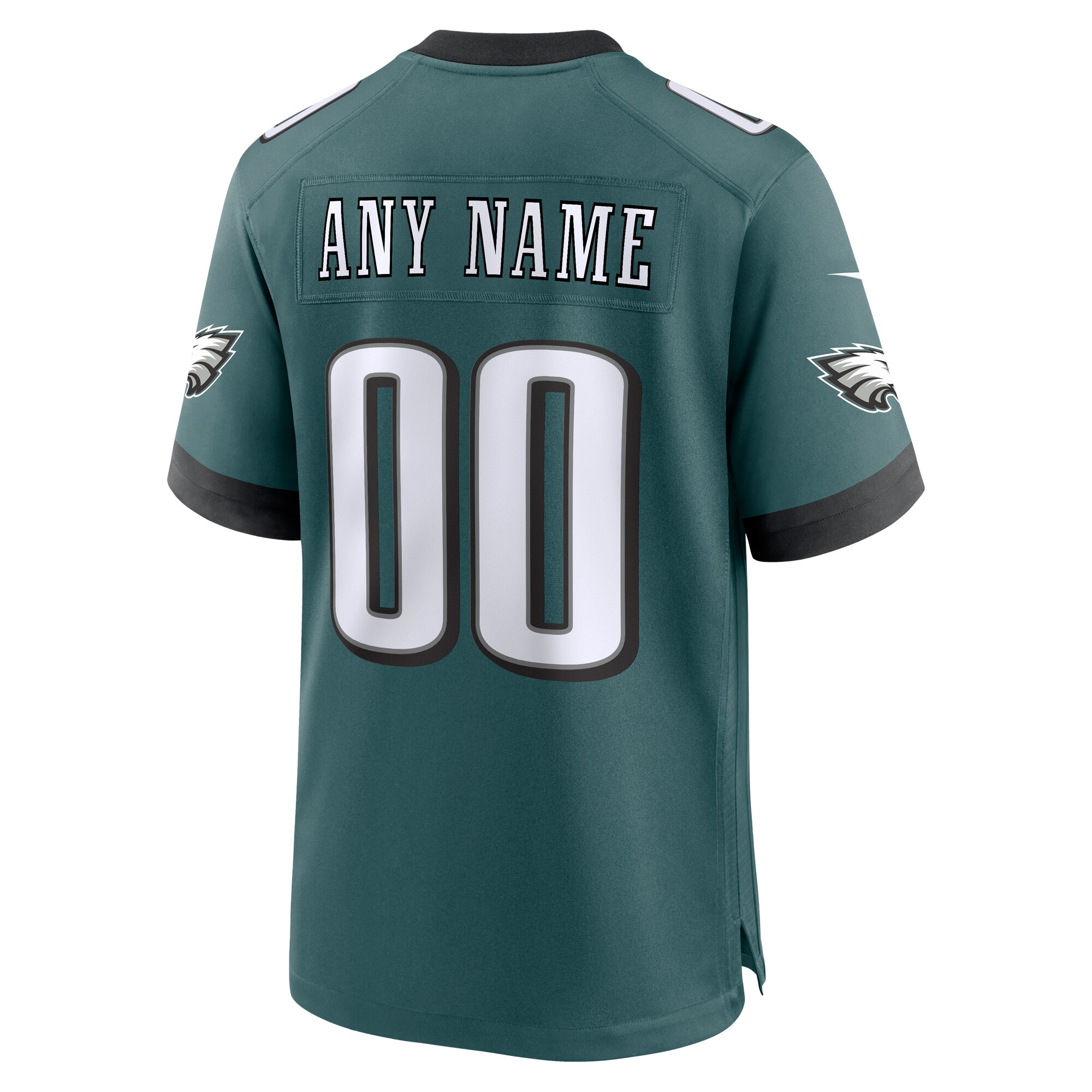 Philadelphia Eagles  Custom Game Jersey - Midnight Green